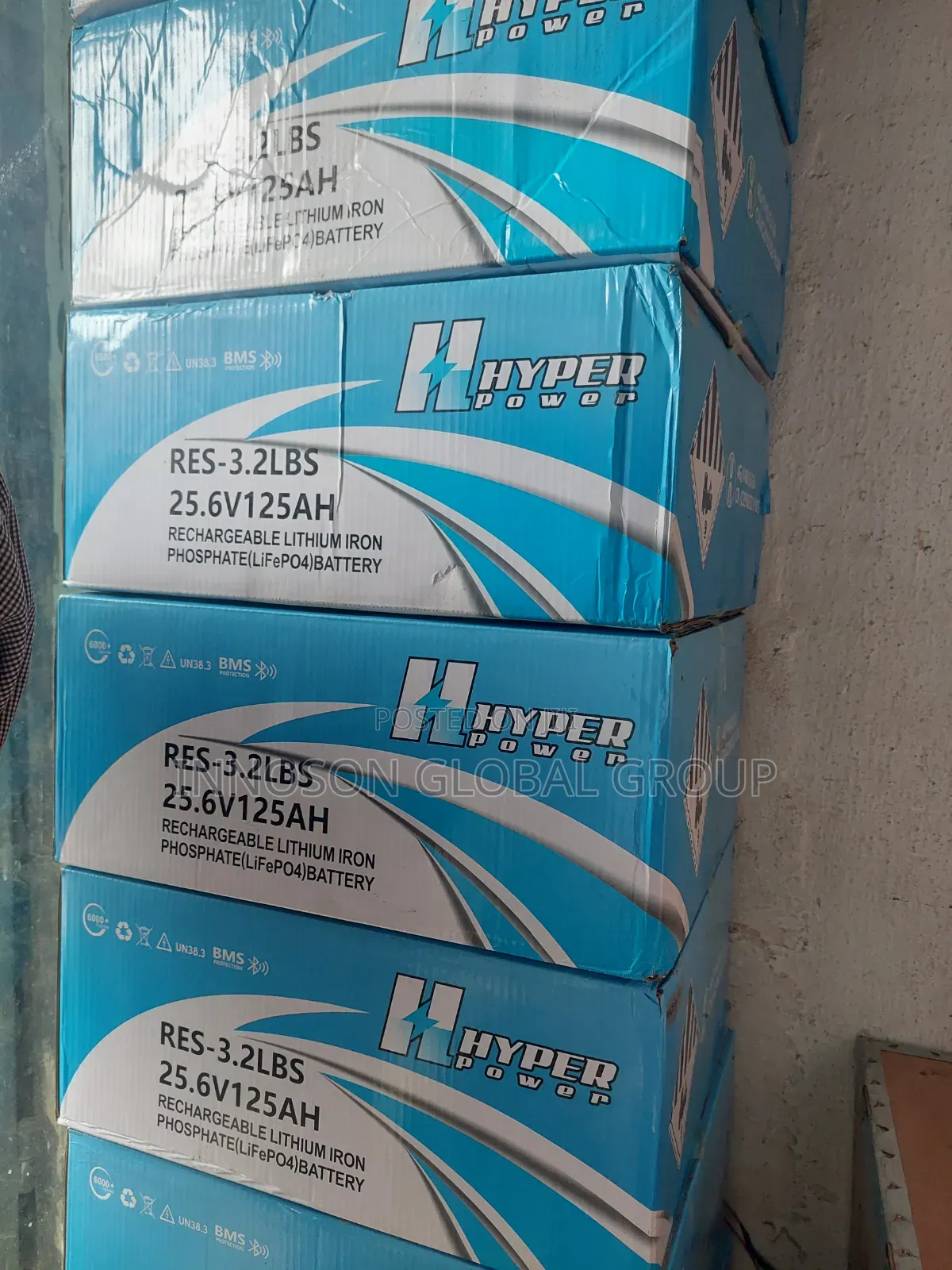 3.2kwh (125A) 25.2v Hyper Power Lithium Ion Phosphate Battery