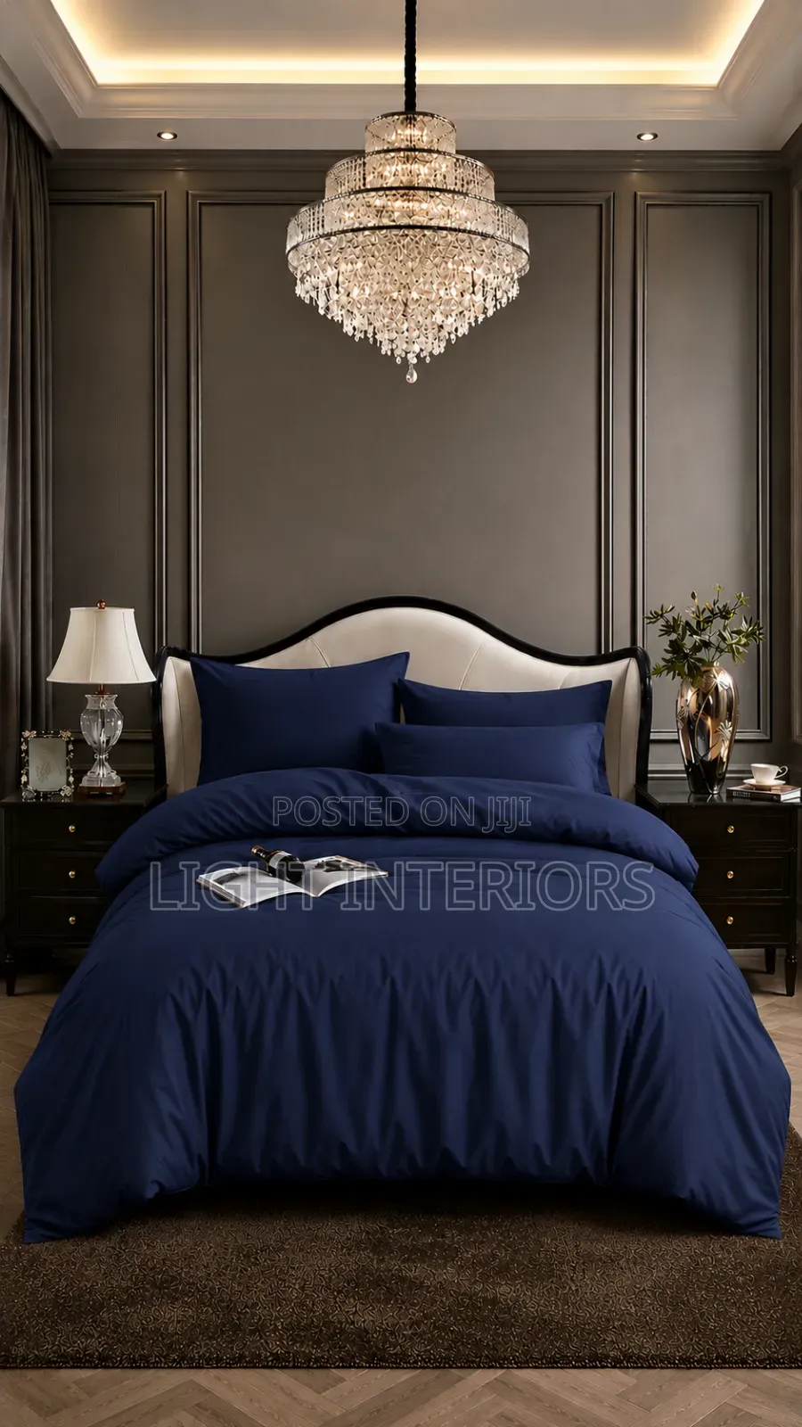  Pure Cotton Plain Duvet Set