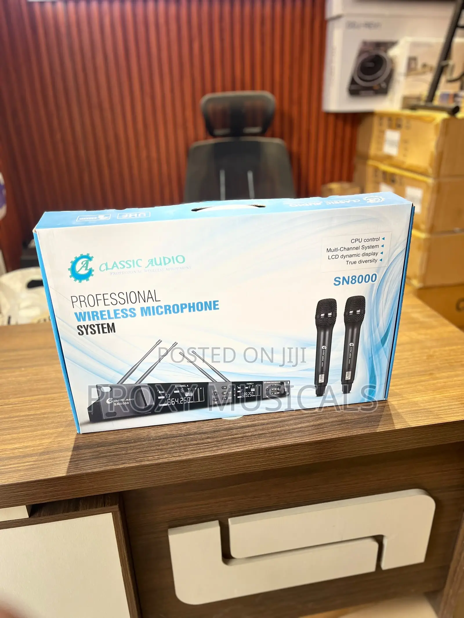 Classic Audio SN8000 Professional Wireless Microphone System