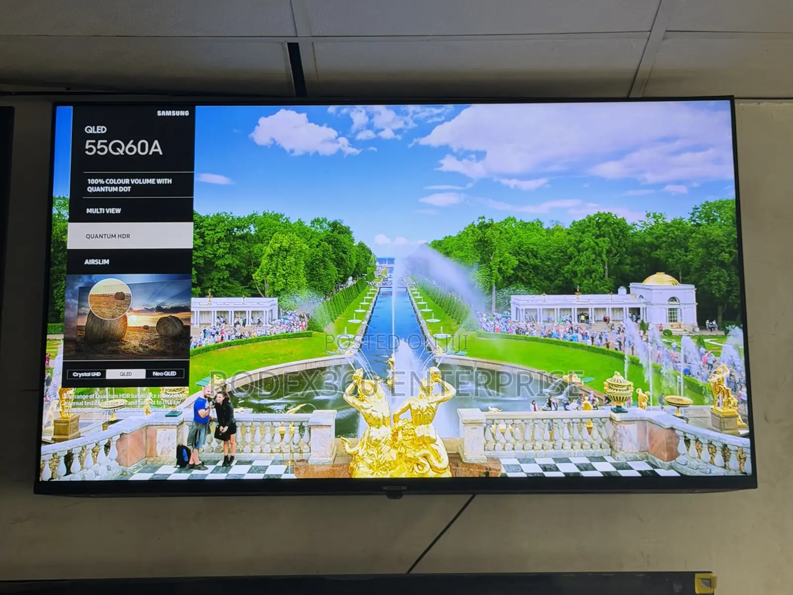 55-Inch UK Used Samsung QLED Smart TV Available