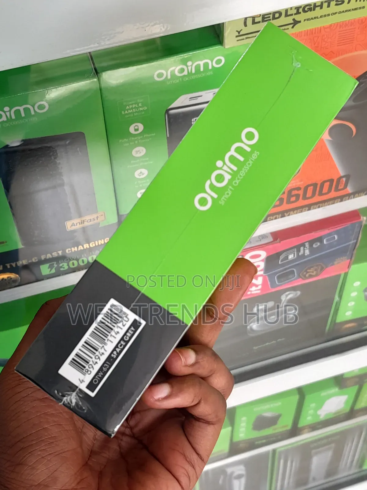 Oraimo SpaceBuds 2 (OTW-631) – 52dB Hybrid Noise Cancellation (ANC)