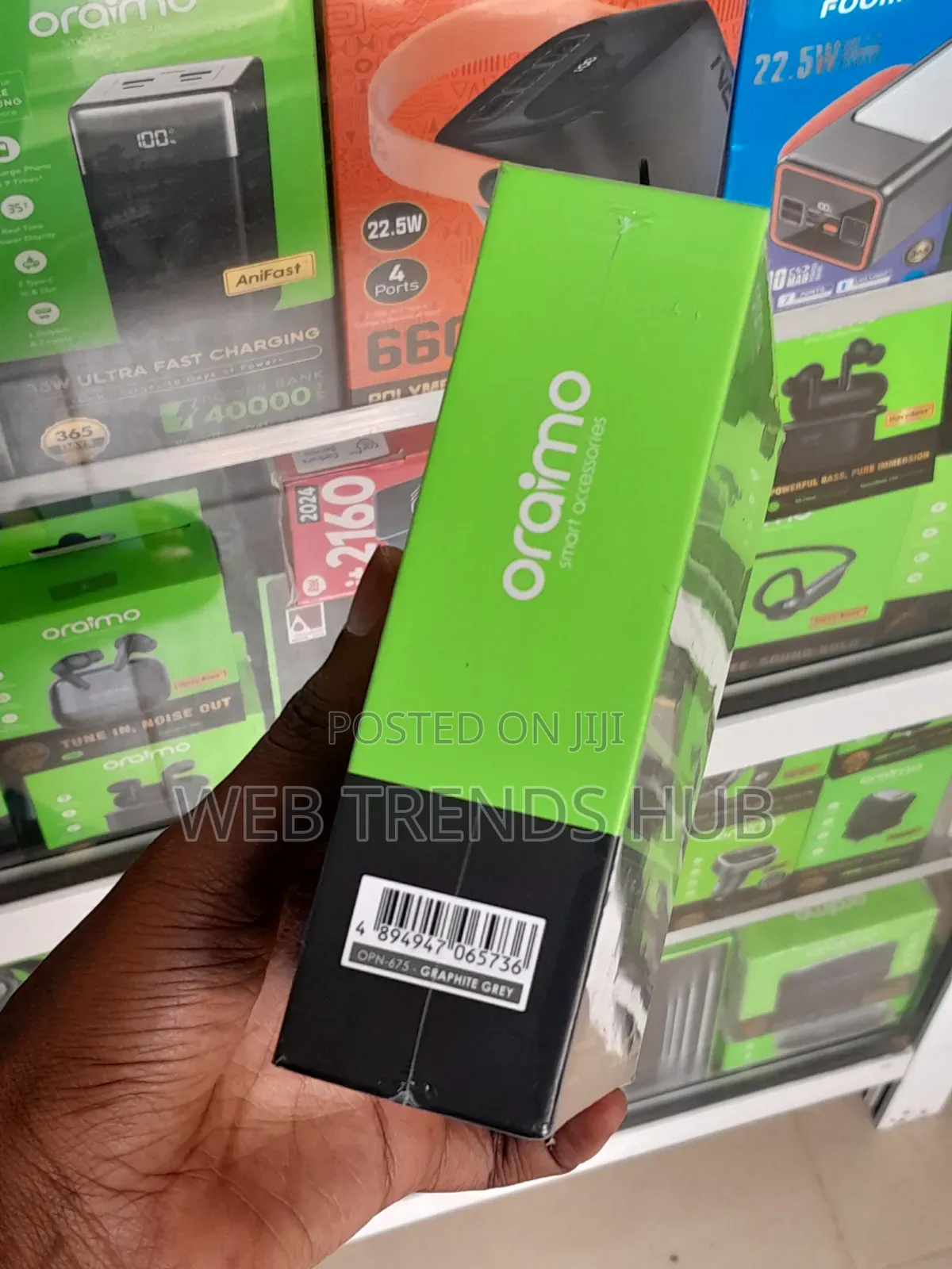 Oraimo OpenArc OPN-675 Open-Ear Wireless Earbuds - HavyBassTM