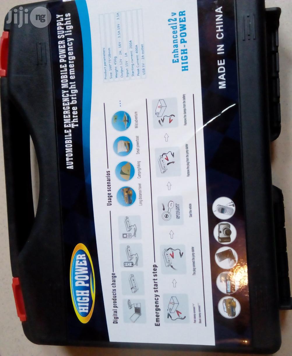 Automobile Emergency Mobile Power Supply - Jump Start