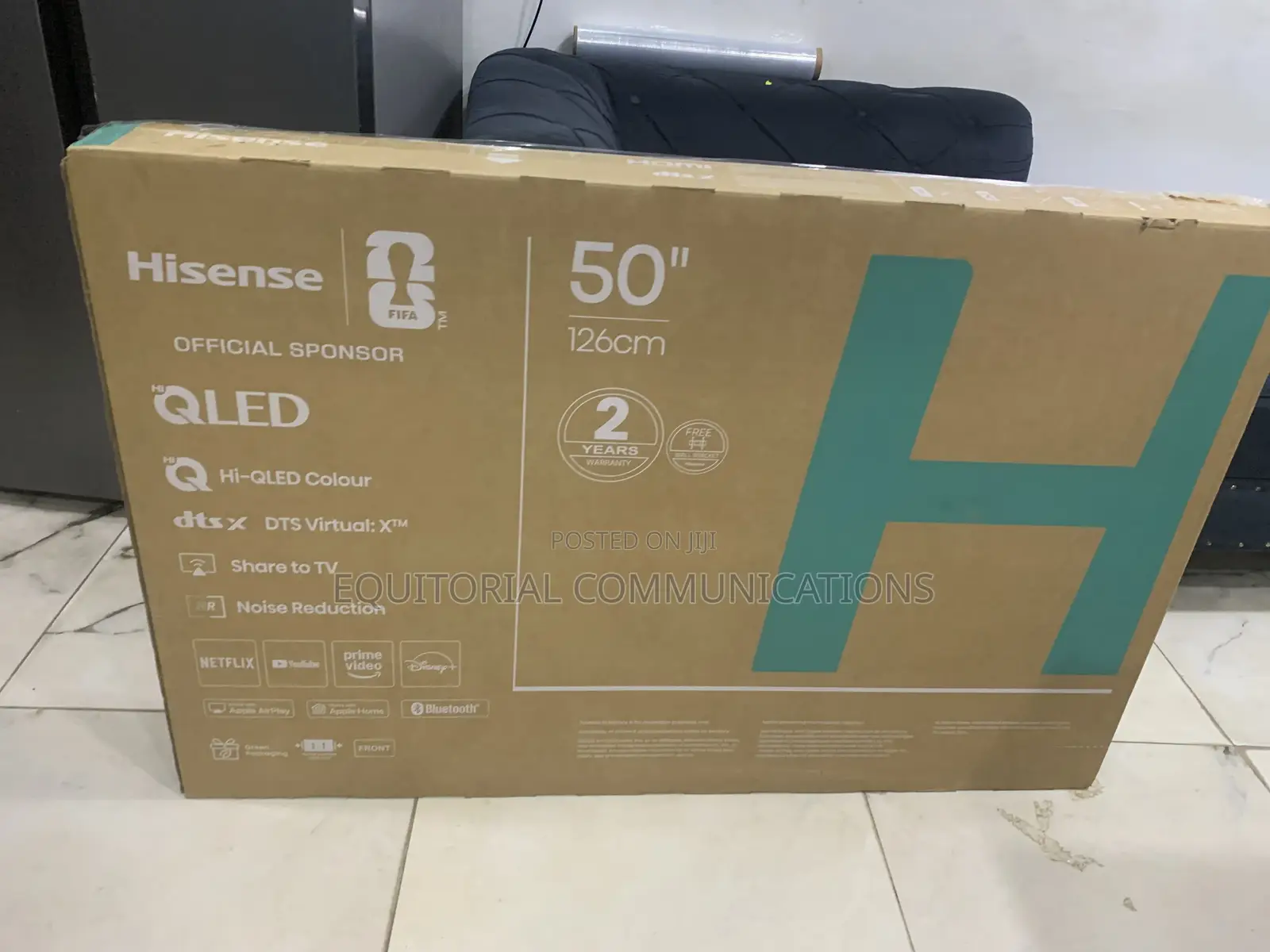 Hisense 50-Inch Smart TV – Stunning Visuals