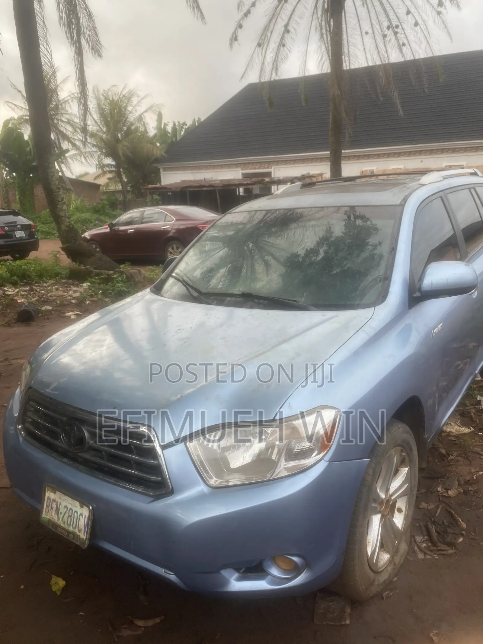 Toyota Highlander Limited 2011 Blue