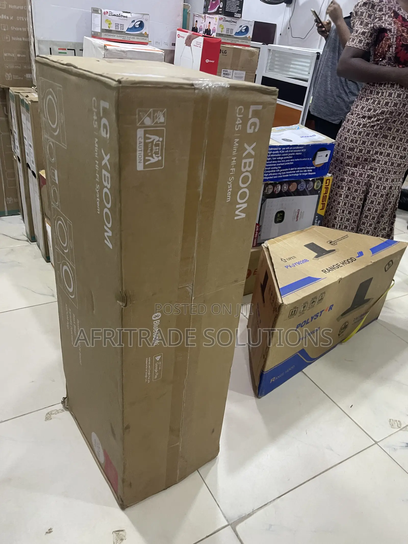 LG XBOOM CJ45 – 720W Mini Hi-Fi for Epic Listening