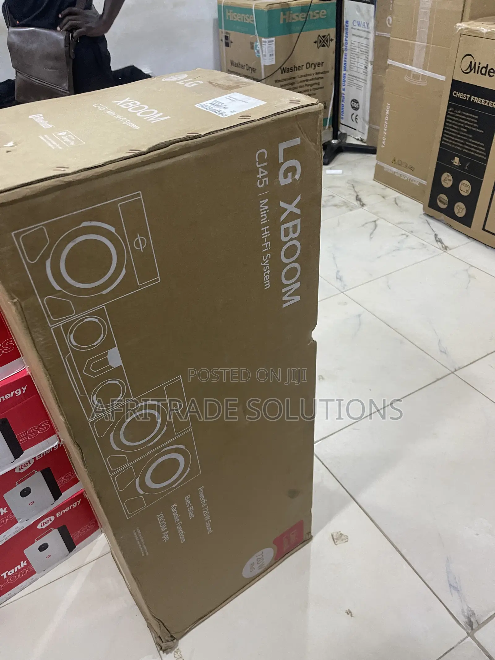 LG CJ45 Hi-Fi Sound System – Powerful 720W Performance