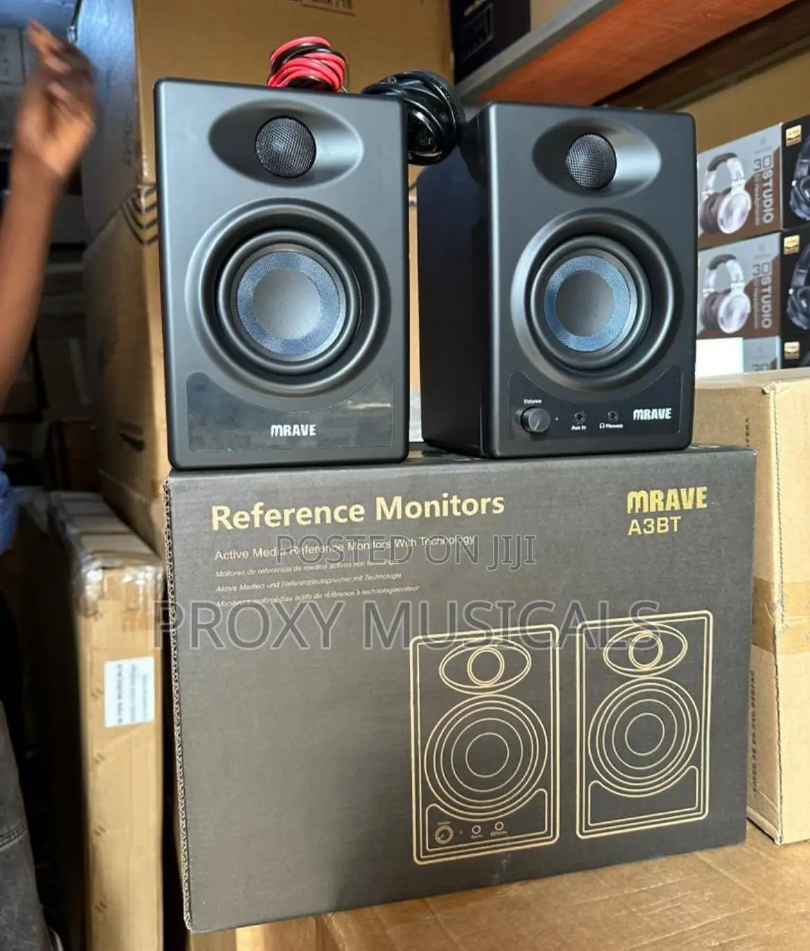Reference Monitor MRave A3BT Studio Monitor Speakers