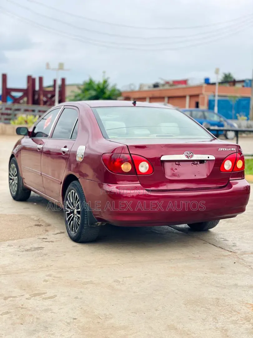 Toyota Corolla 2006 Burgundy