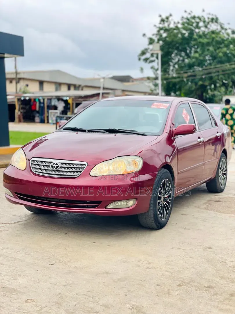 Toyota Corolla 2006 Burgundy