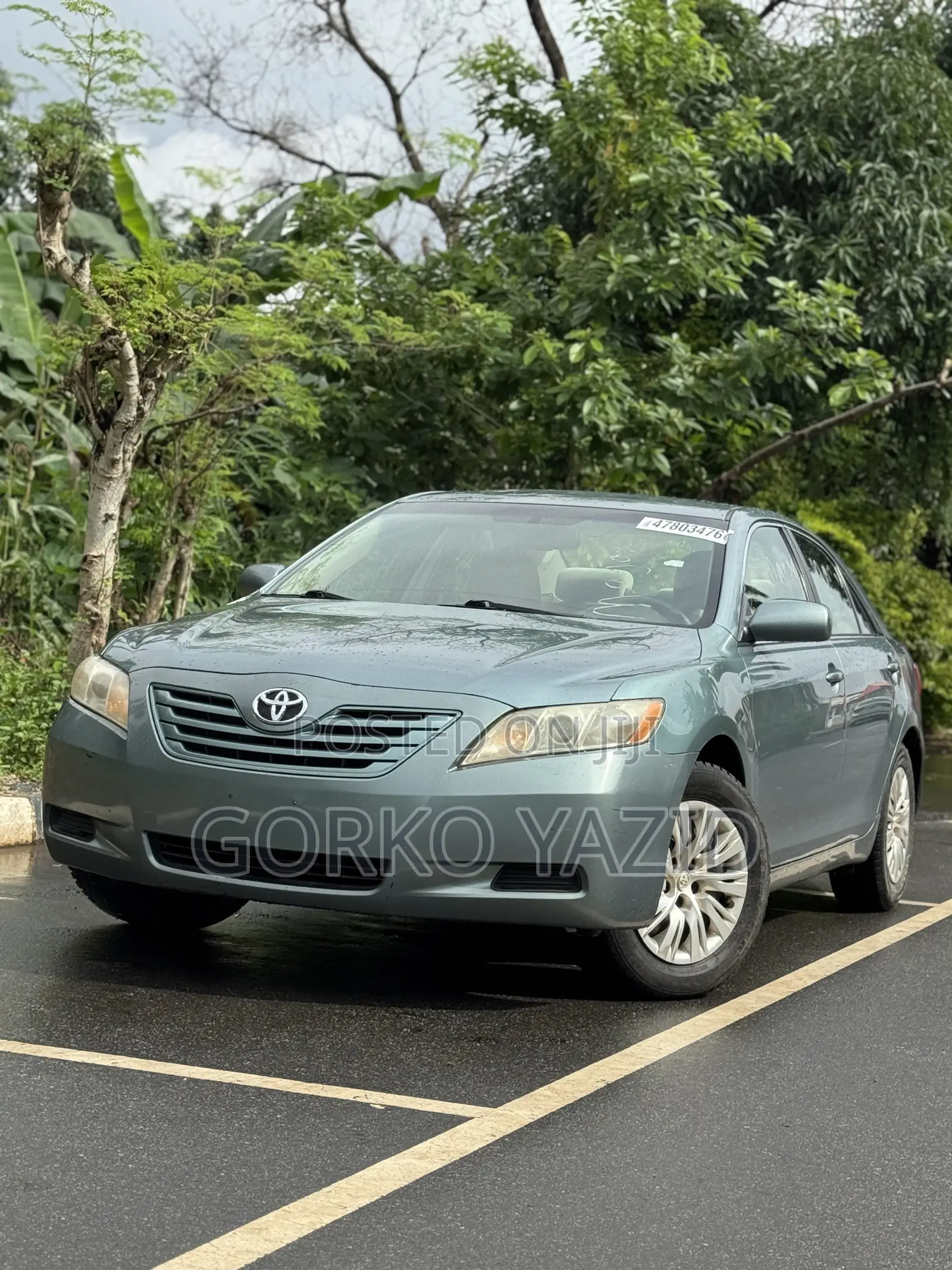 Toyota Camry 2.4 LE 2008 Green
