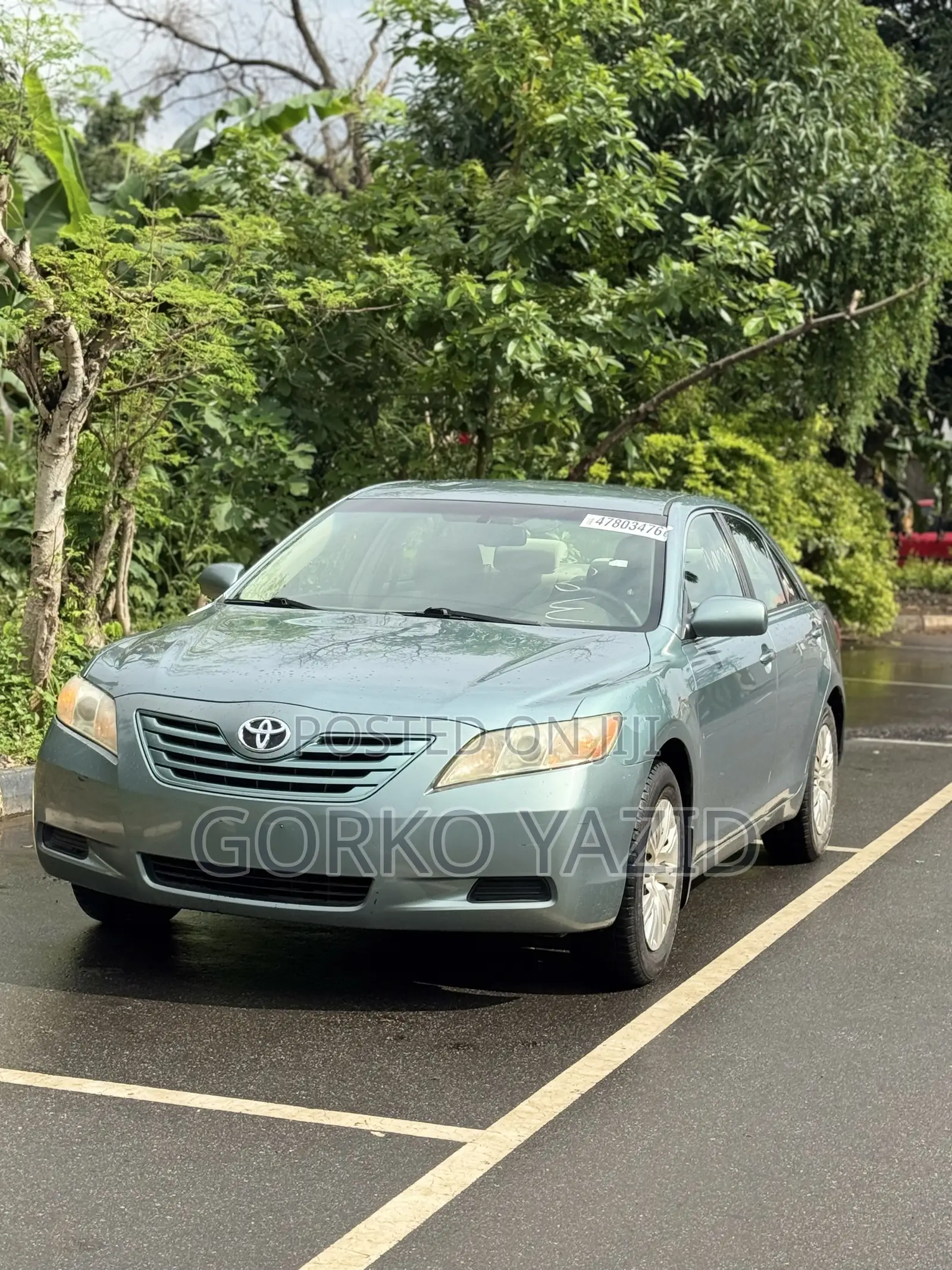 Toyota Camry 2.4 LE 2008 Green