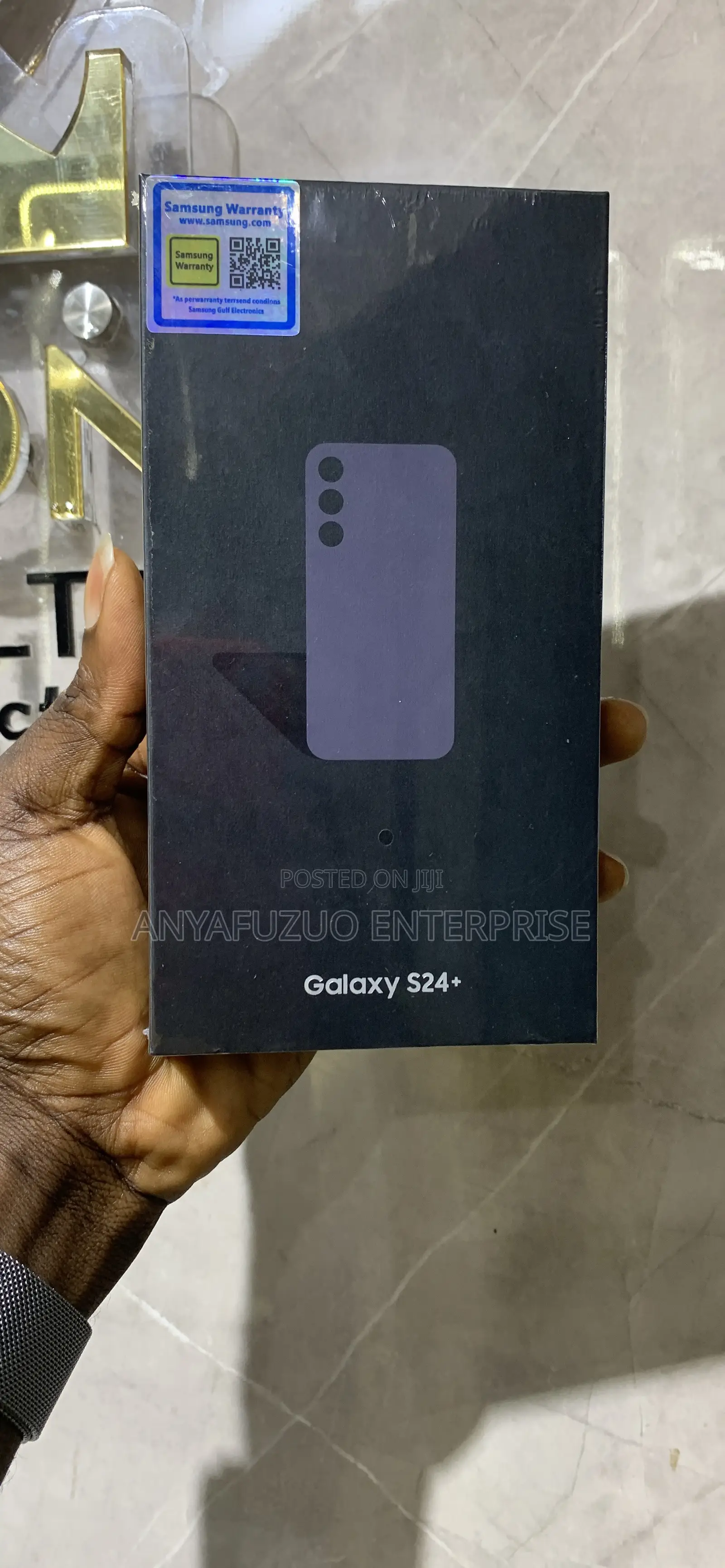 New Samsung Galaxy S24 Plus 256 GB Black