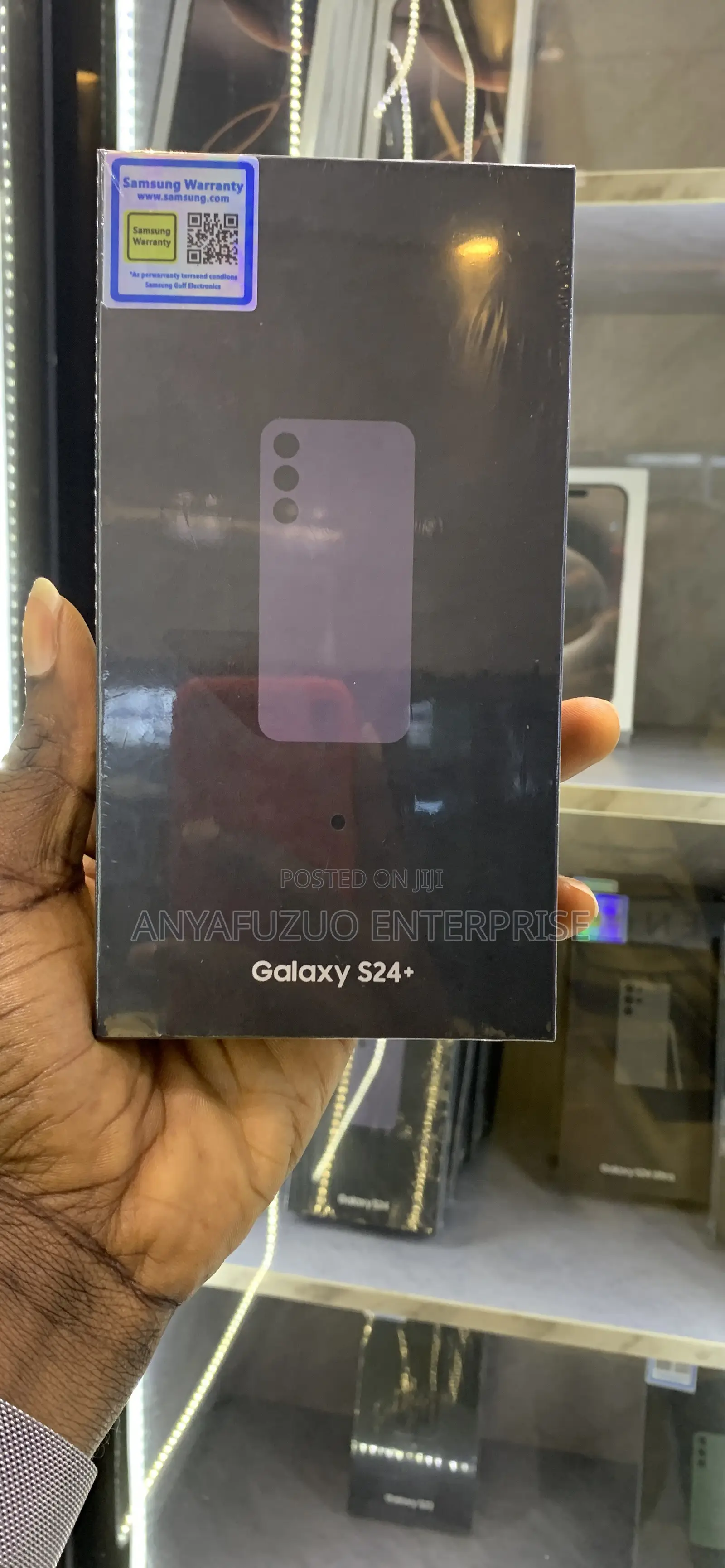 New Samsung Galaxy S24 Plus 256 GB Black