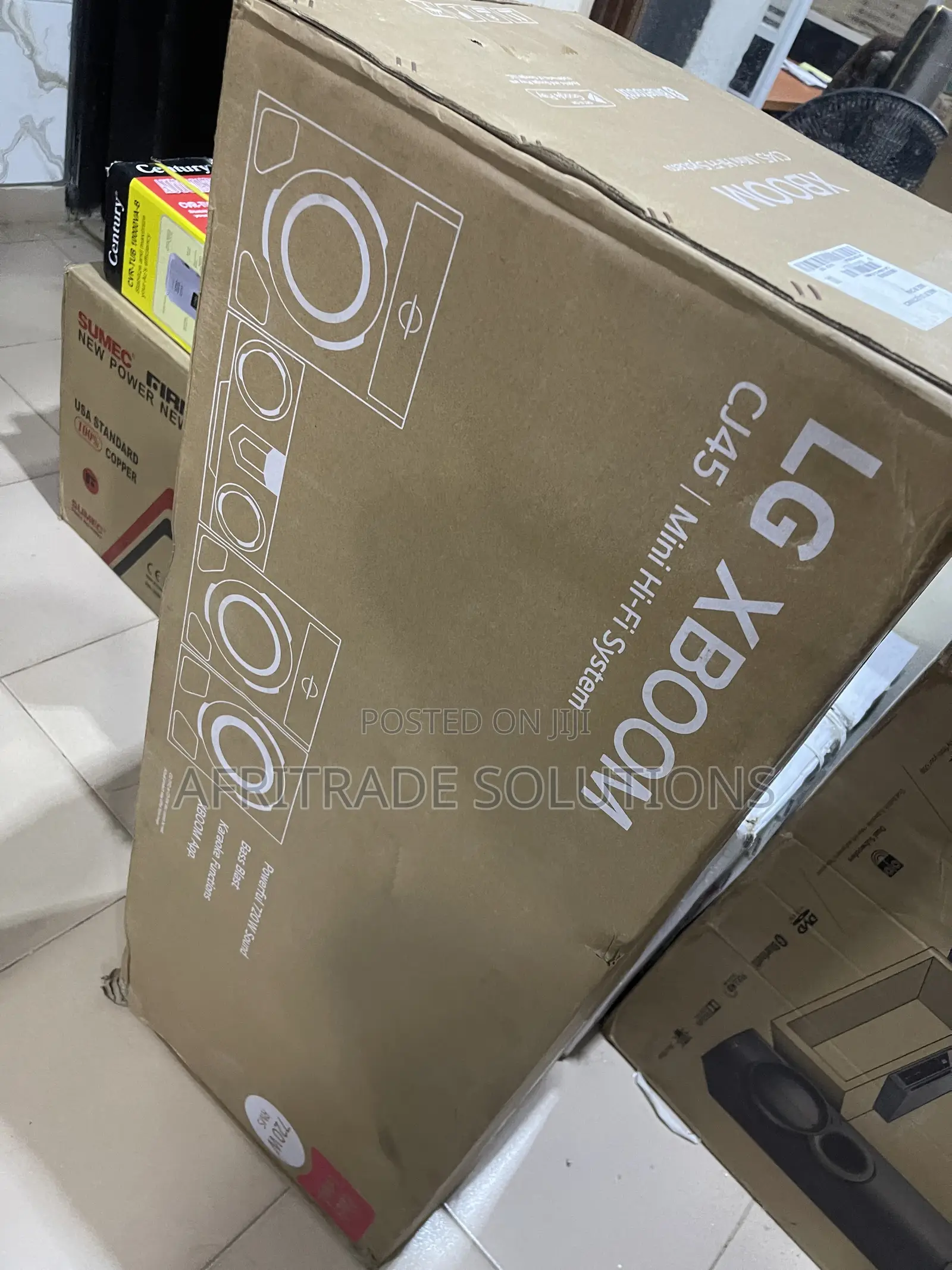 LG CJ45 Mini Hi-Fi Sound System – 720W of Nonstop Audio Power