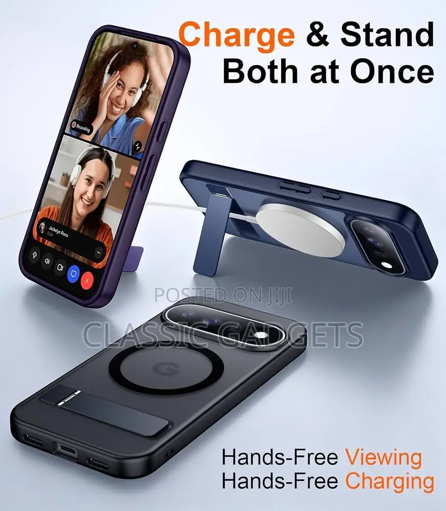 Magnetic Back Case With Kickstand Stand for Good Pixel 11 and 11 Pro