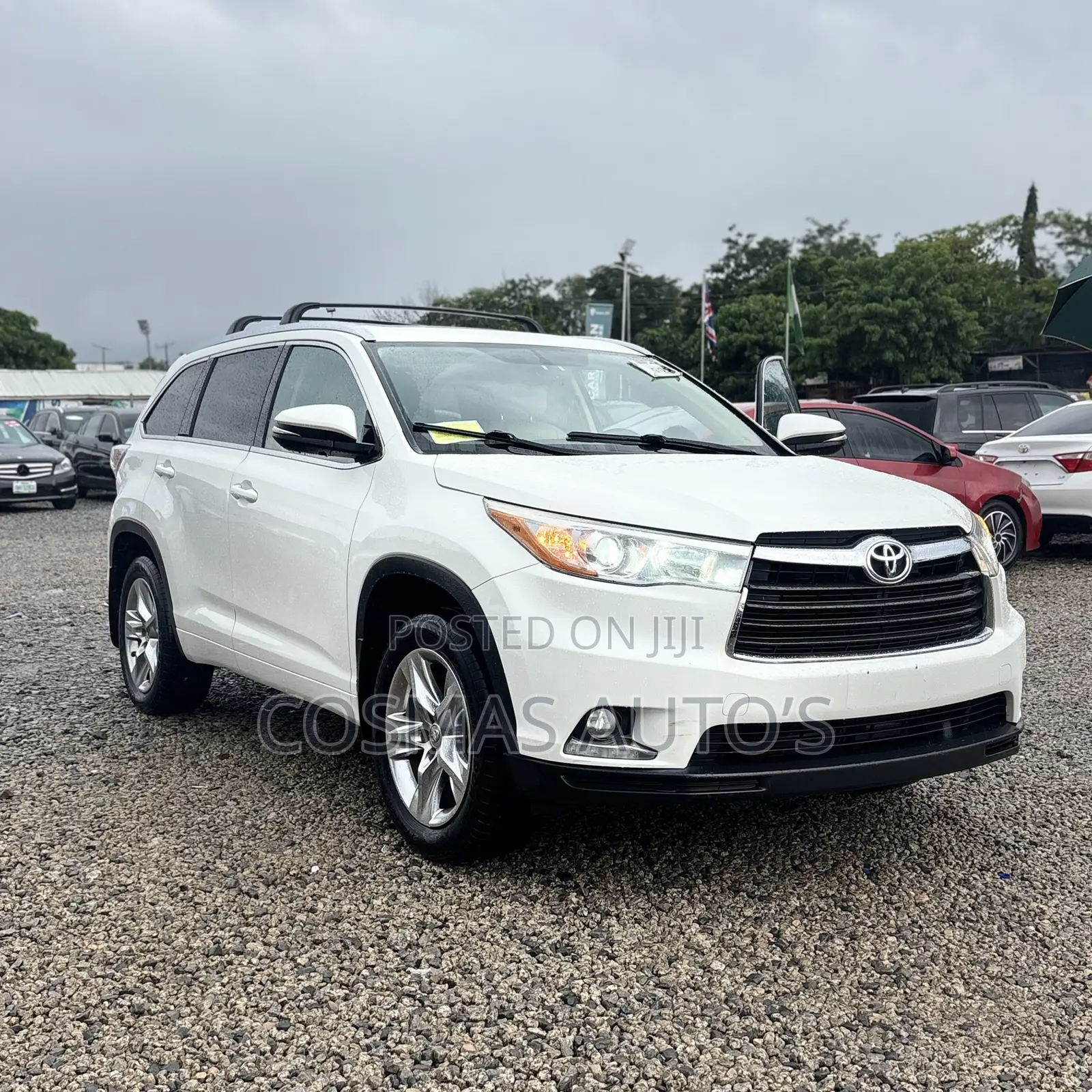 Toyota Highlander Limited 4dr SUV AWD (3.5L 6cyl 6A) 2015 White