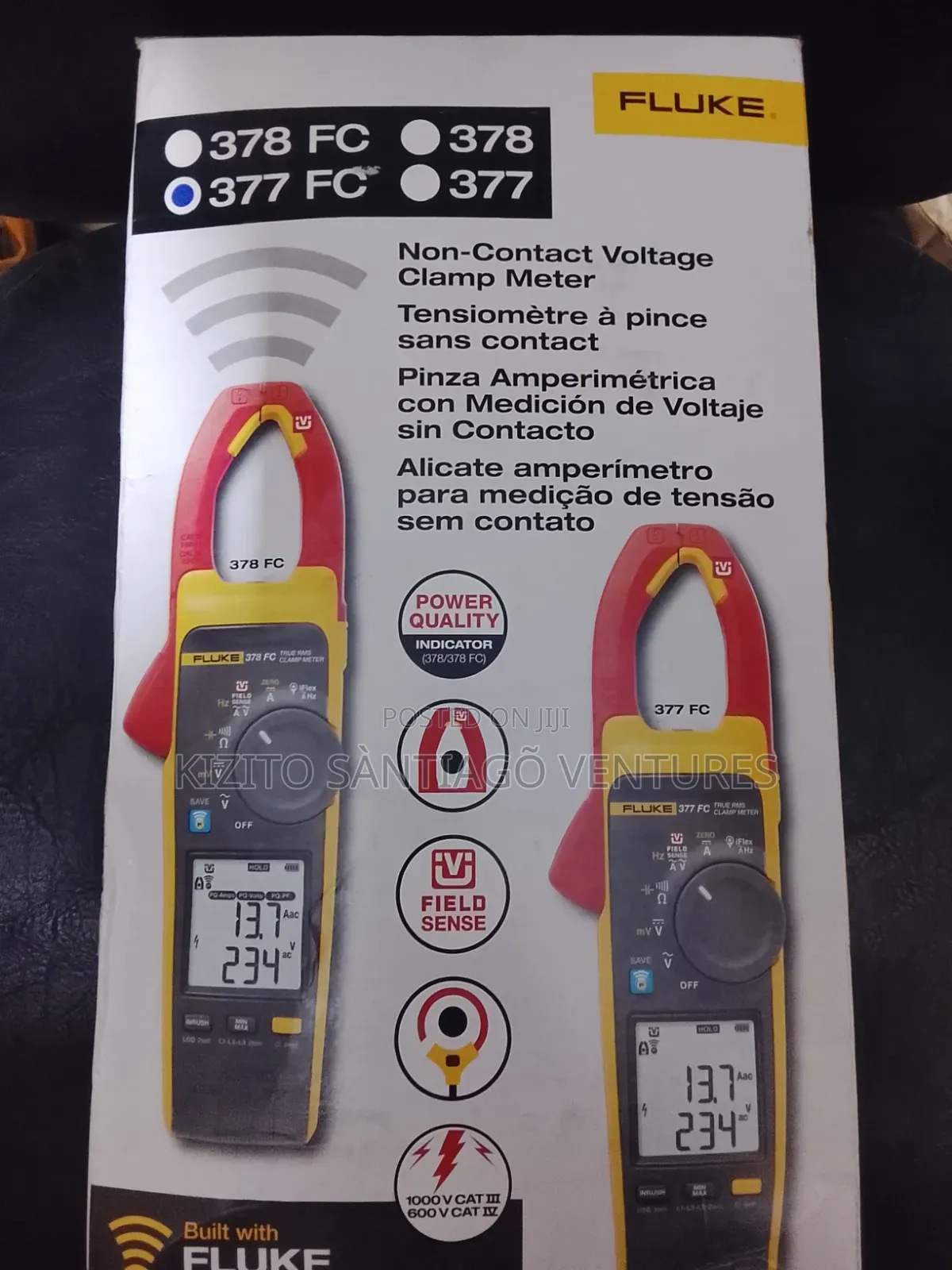 Fluke Non-Contact Voltage Clamp Meter