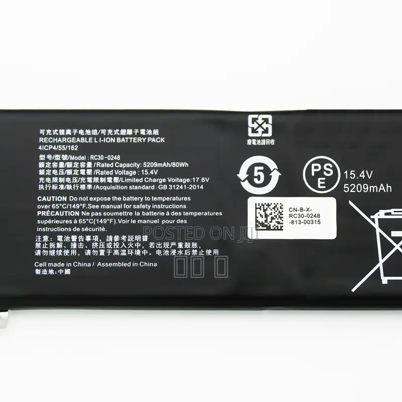 RC30-0248 Battery for Razer Blade Stealth 15 2018 2019 RTX 2070