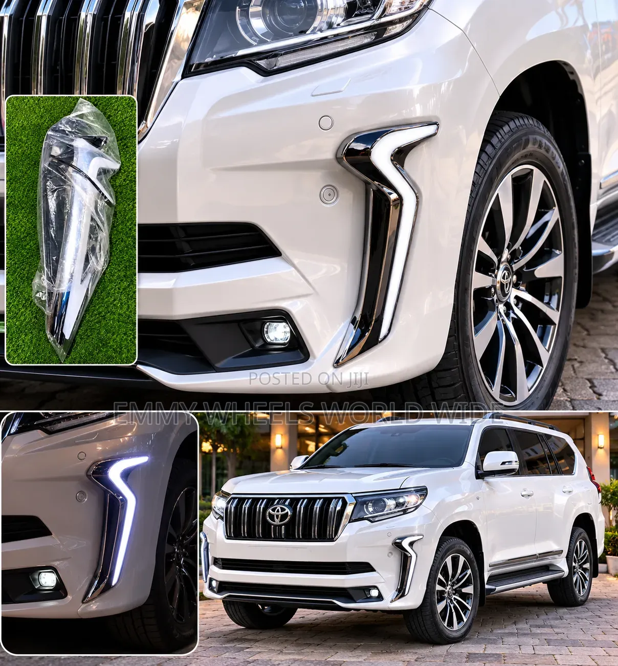 Toyota Prado Spoiler Light Newer Model for Toyota Prado