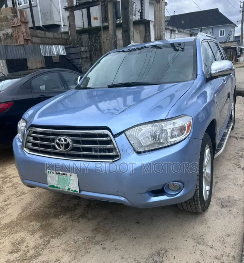 Toyota Highlander 2009 Blue