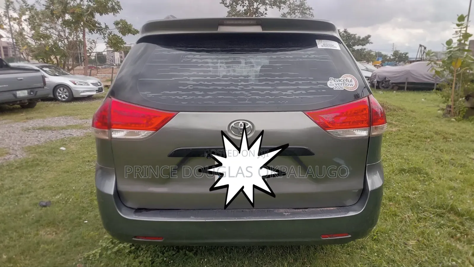 Toyota Sienna 2012 Gray