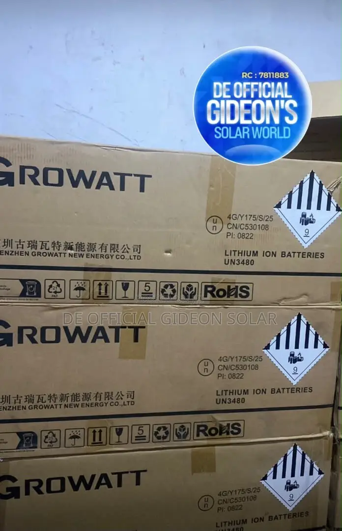 16kwh Growatt 48v Lithium Ion Battery