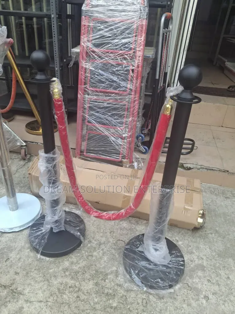 Standard Queue Stand With Rope