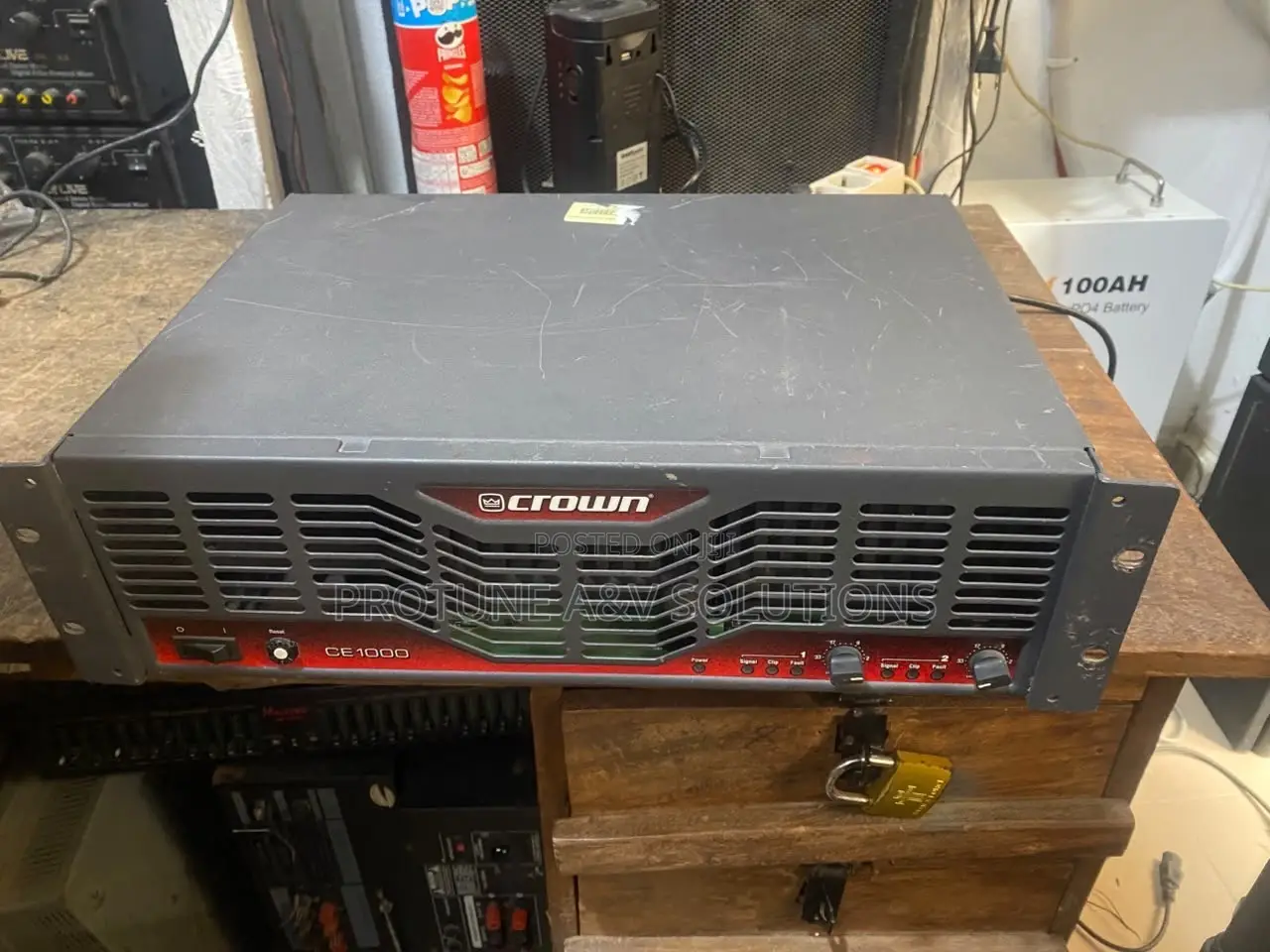 Crown Amplifier