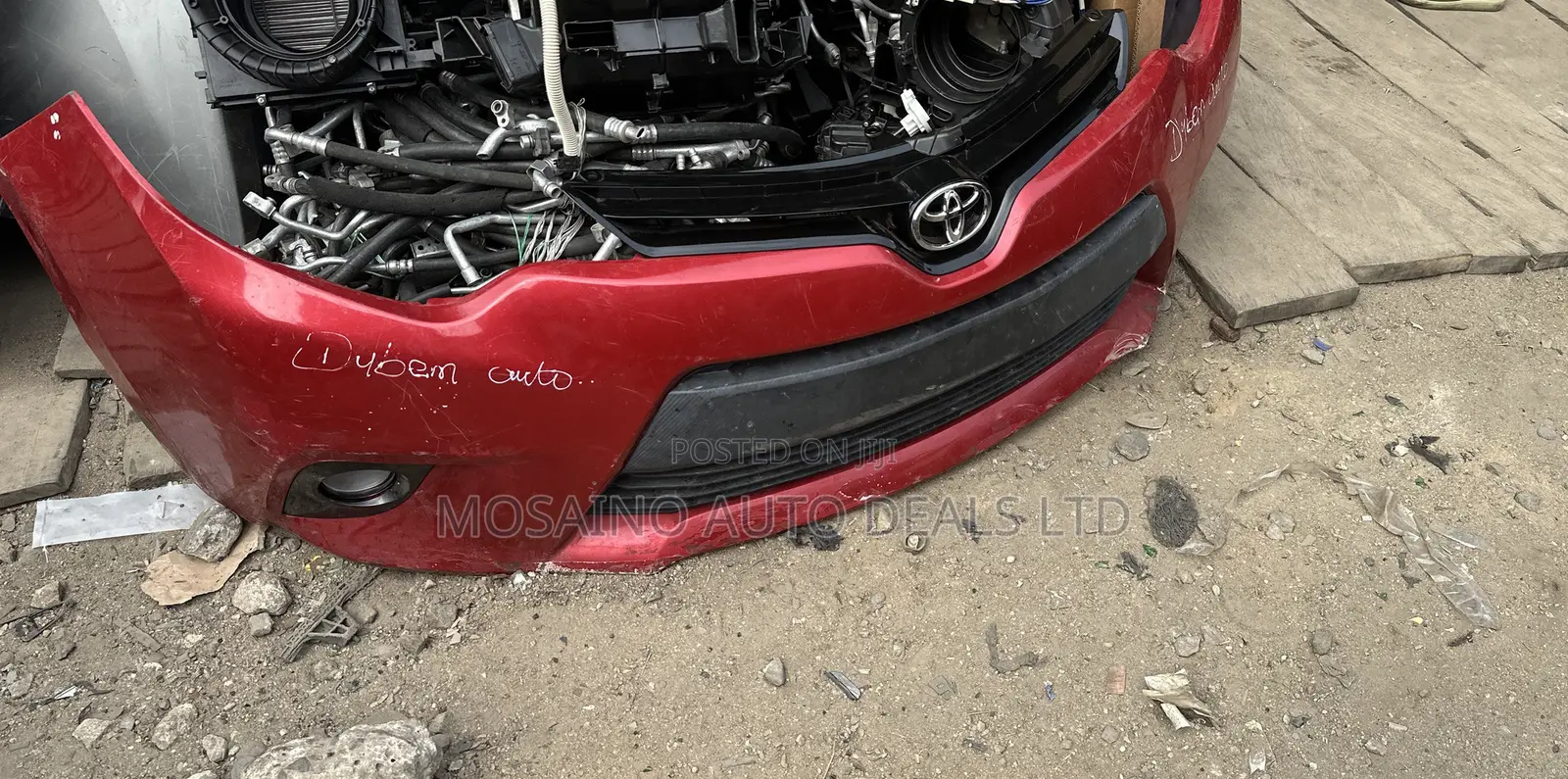 Complete Front Bumper Corolla 2014