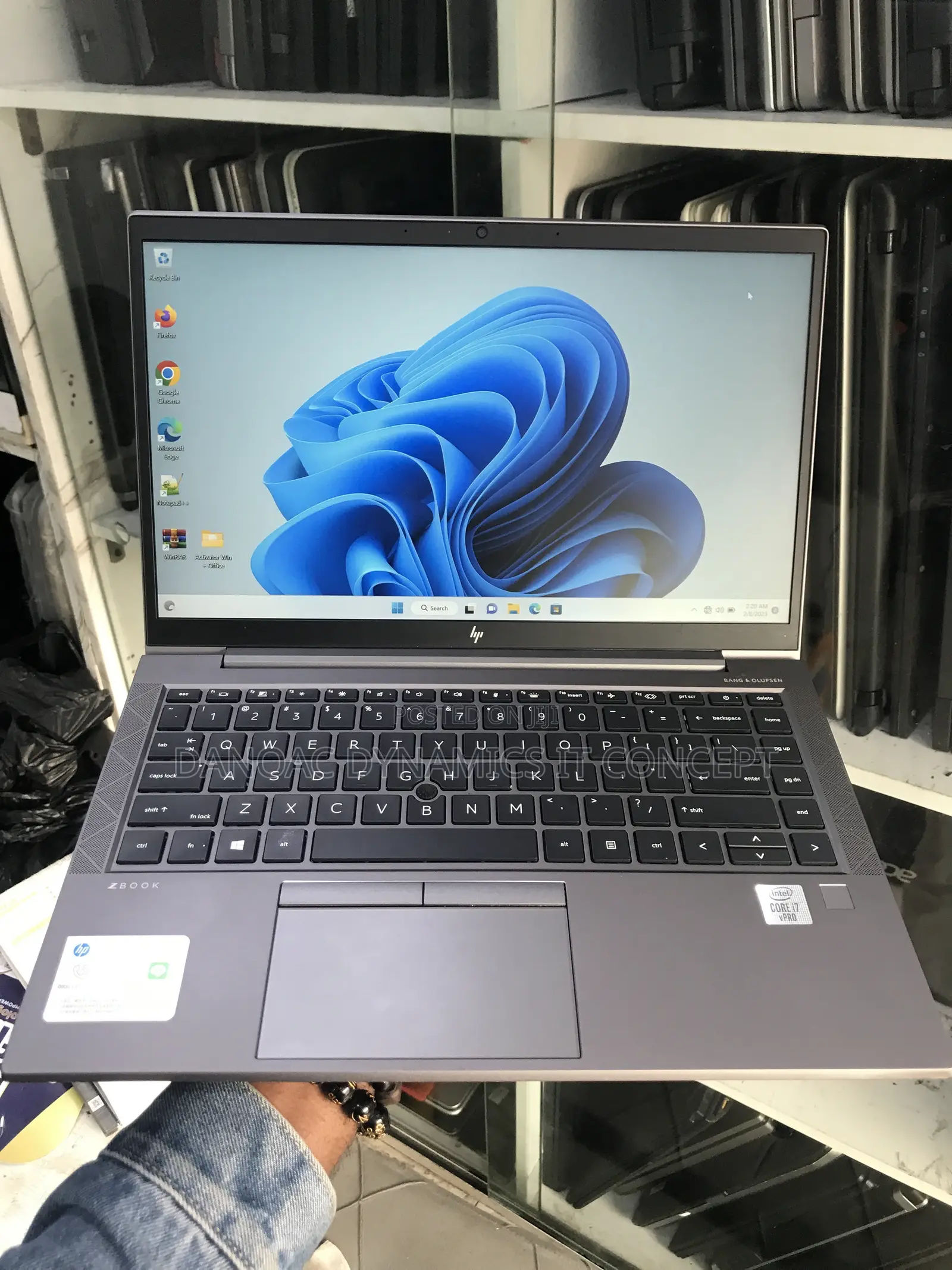 Laptop HP ZBook Firefly 14 G7 32GB Intel Core i7 SSD 512GB