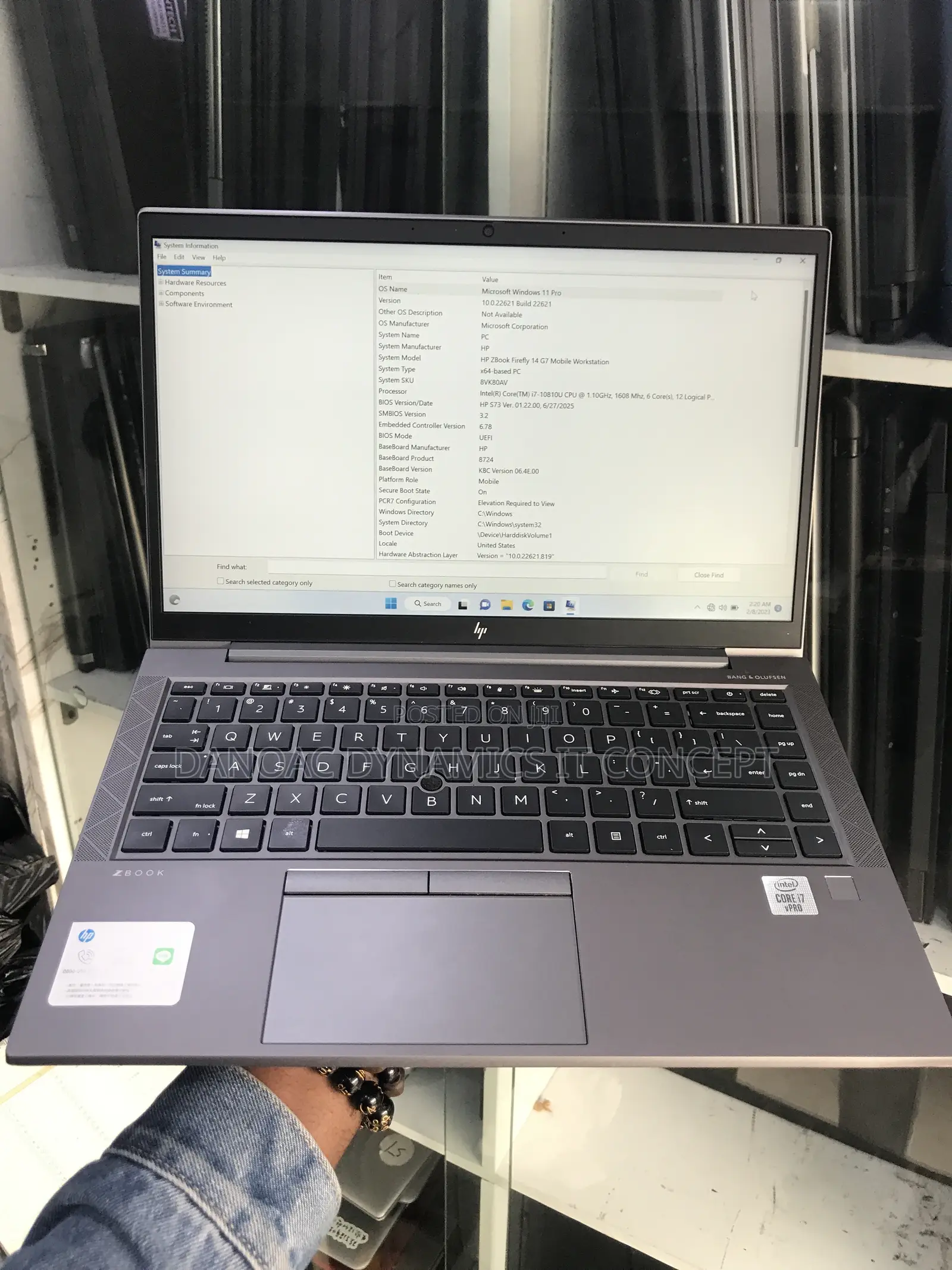 Laptop HP ZBook Firefly 14 G7 32GB Intel Core i7 SSD 512GB