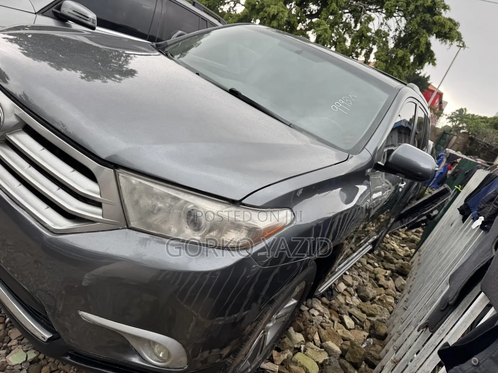 Toyota Highlander Limited 3.5l 4WD 2013 Gray