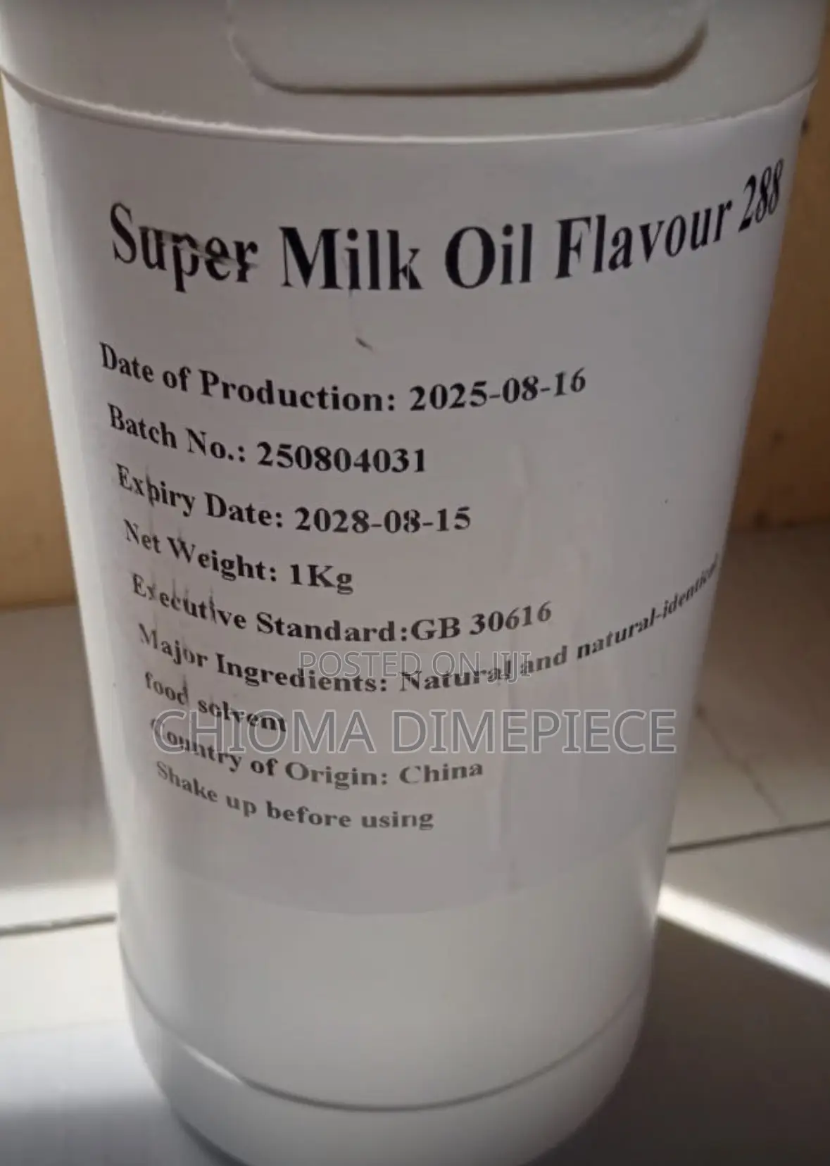 Super Milk Oil Flavor 288