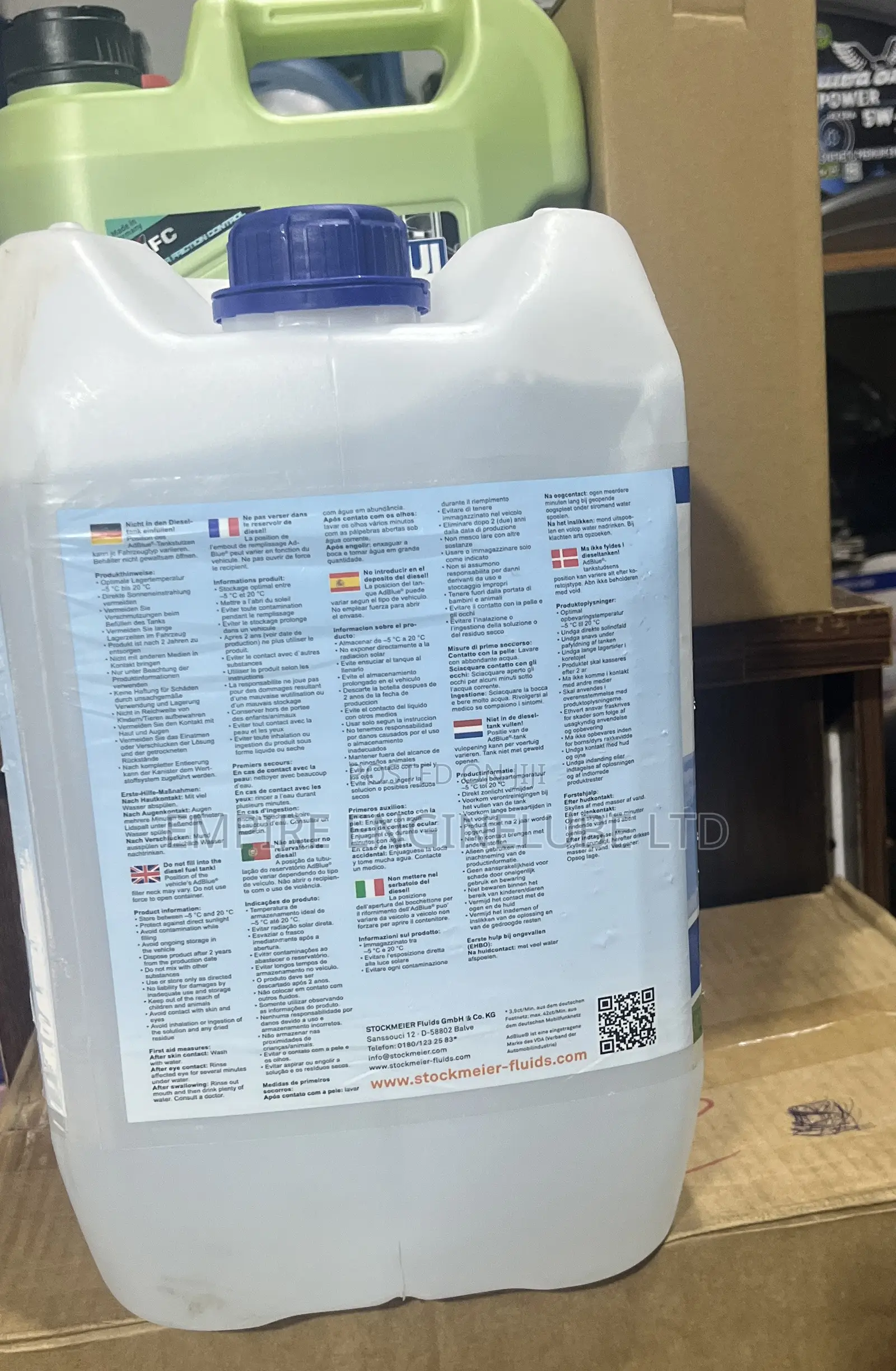 Ad Blue 10 Litres (Harmless Chemical Solvent)