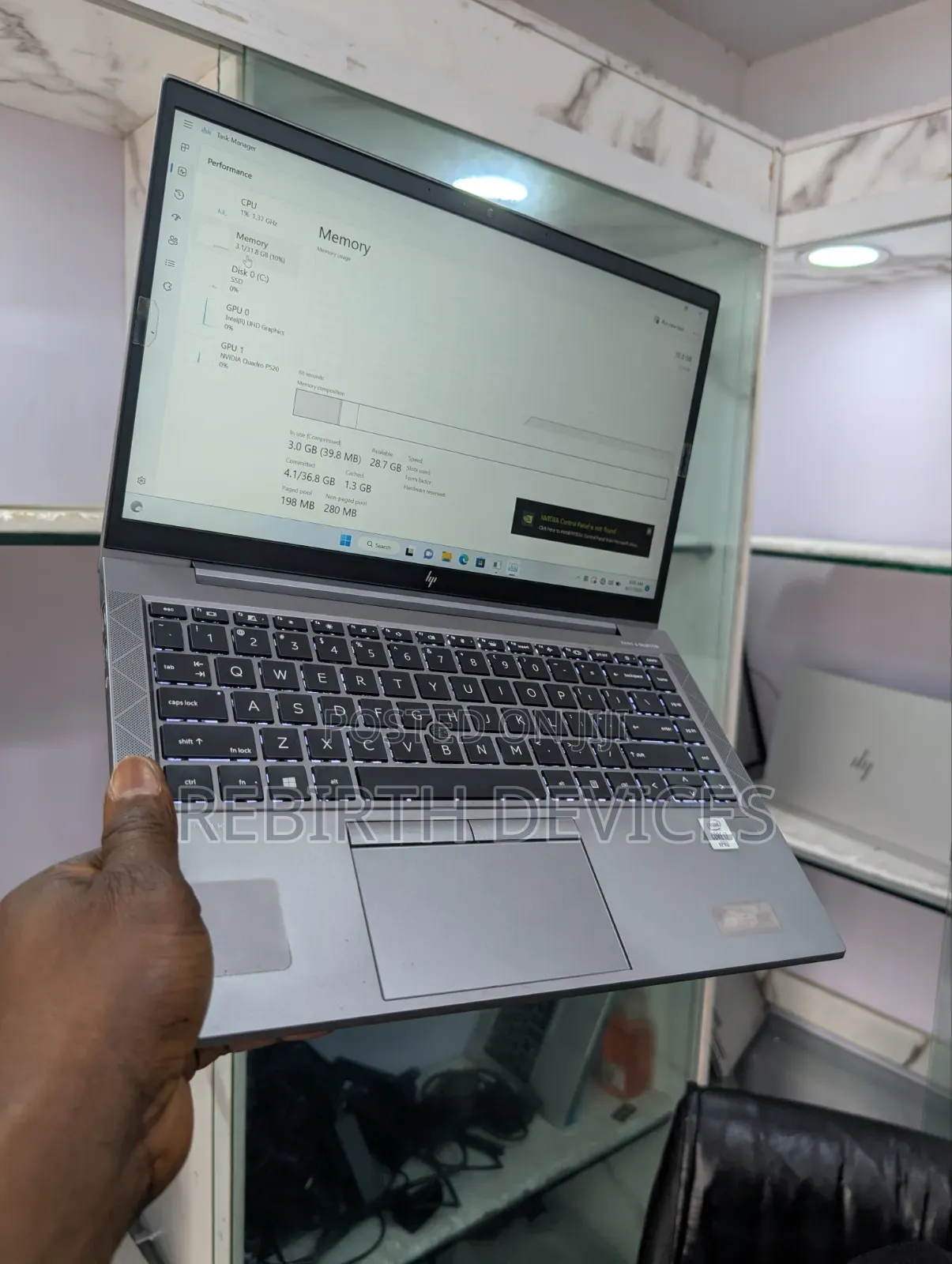 Laptop HP ZBook Firefly 14 G7 32GB Intel Core i7 SSD 512GB