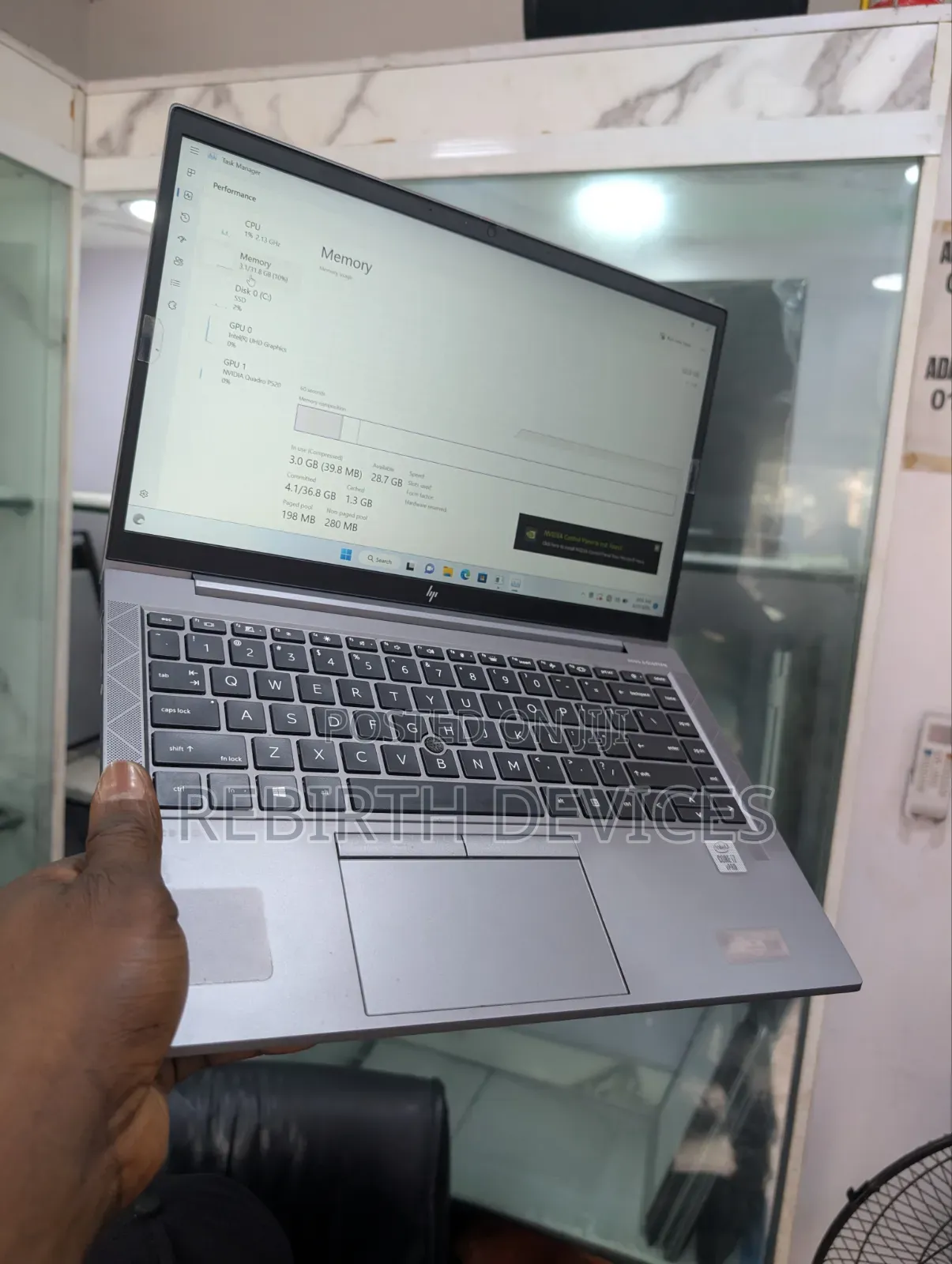 Laptop HP ZBook Firefly 14 G7 32GB Intel Core i7 SSD 512GB
