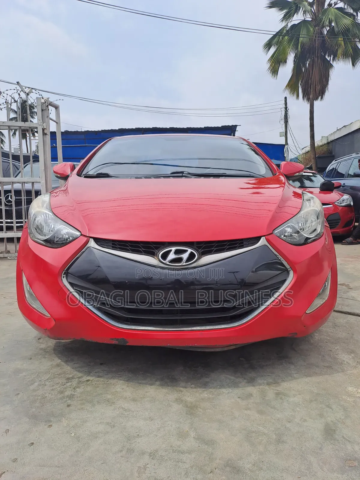 Hyundai Elantra 2013 Red