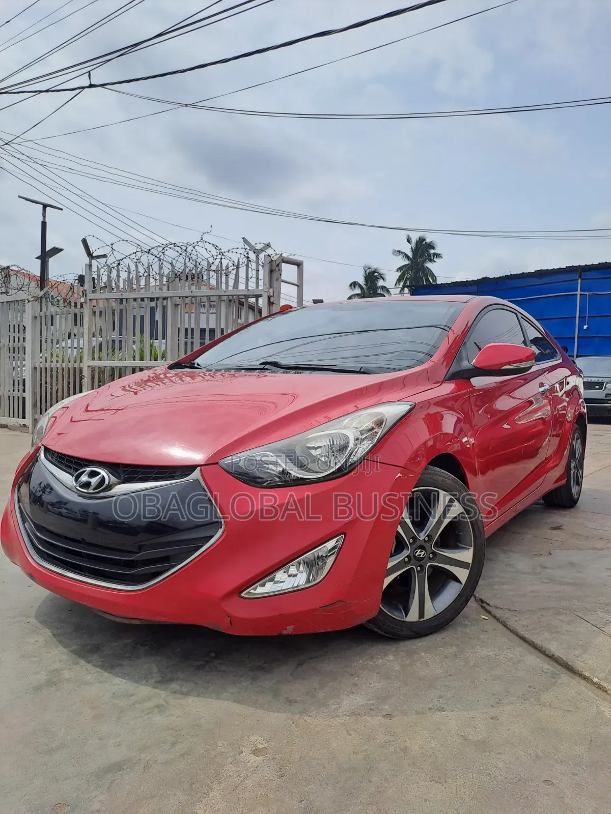 Hyundai Elantra 2013 Red