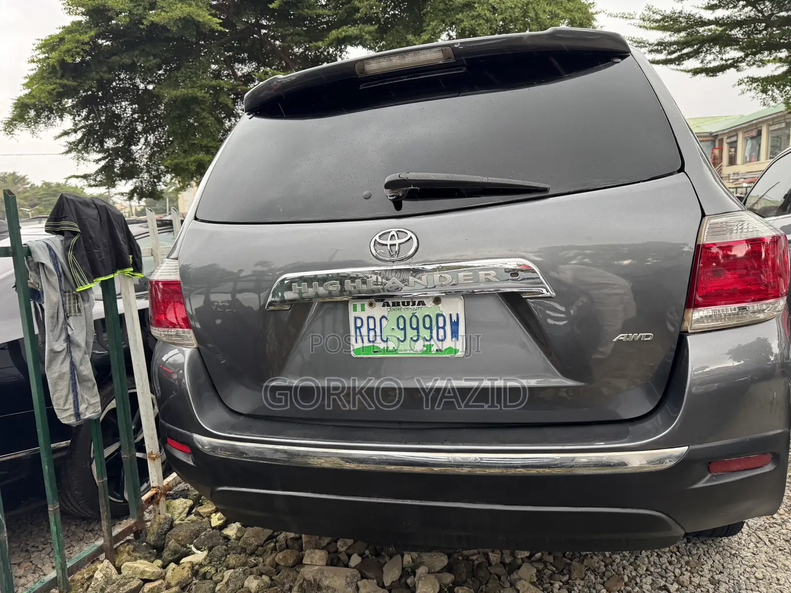 Toyota Highlander Limited 3.5l 4WD 2013 Gray