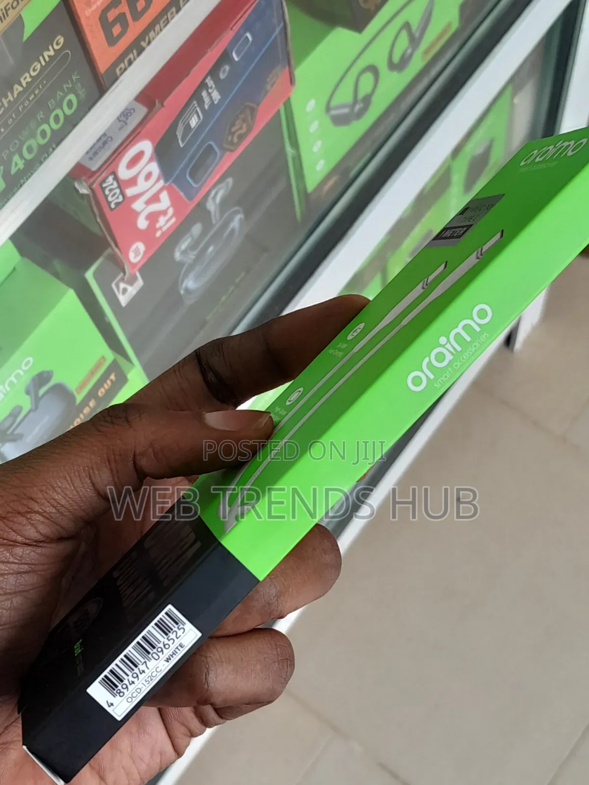Oraimo Braid Type-C to Type-C Cable 1M (OCD-152CC) – 60W Fast Charging