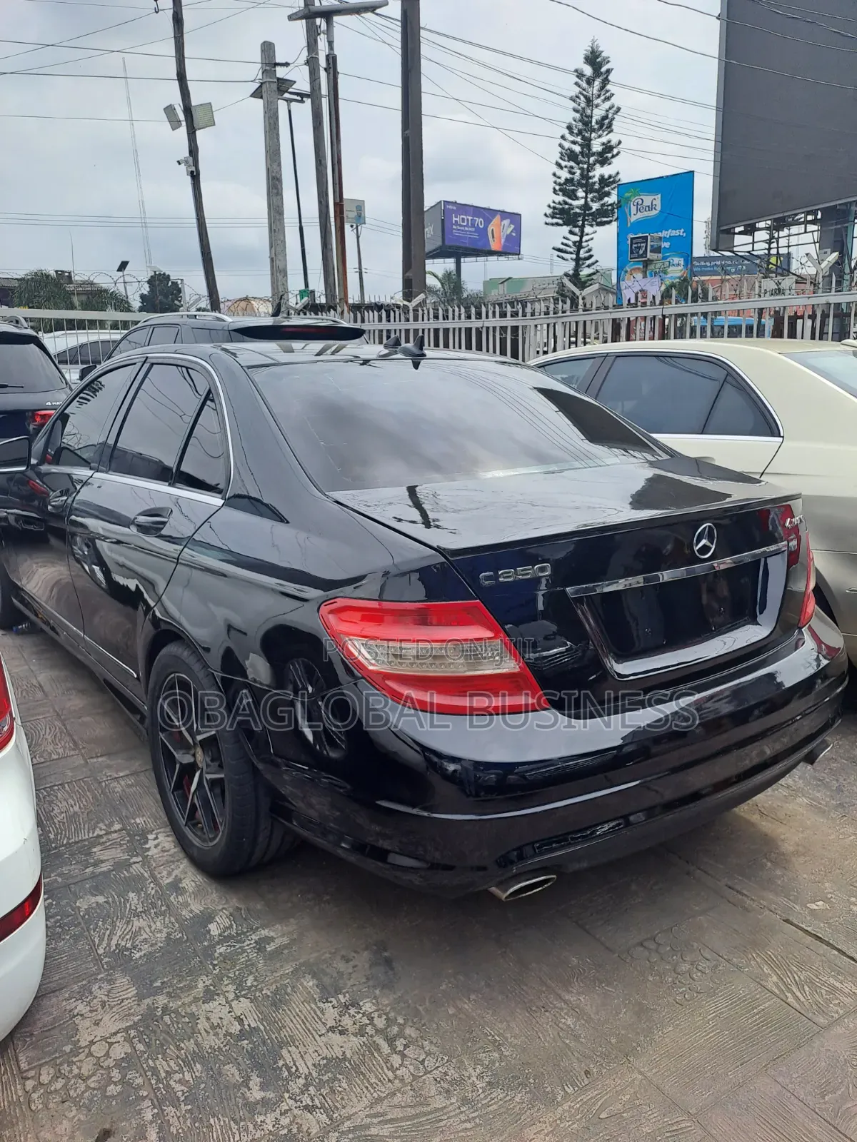Mercedes-Benz C300 2008 Black