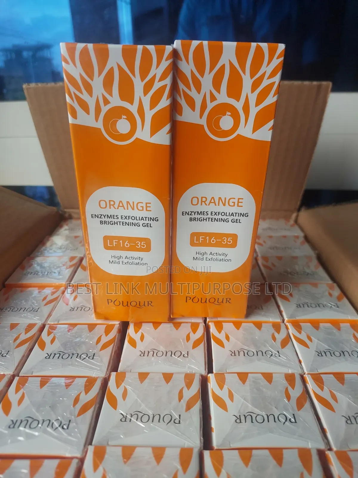 Orange Enzymes Exfoliating Brightening Gel/Pouqur/(Wholesale Only)