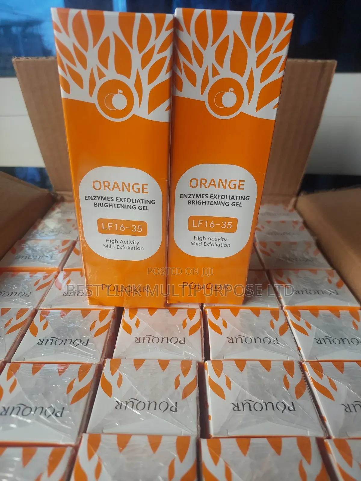Orange Enzymes Exfoliating Brightening Gel/Pouqur/(Wholesale Only)
