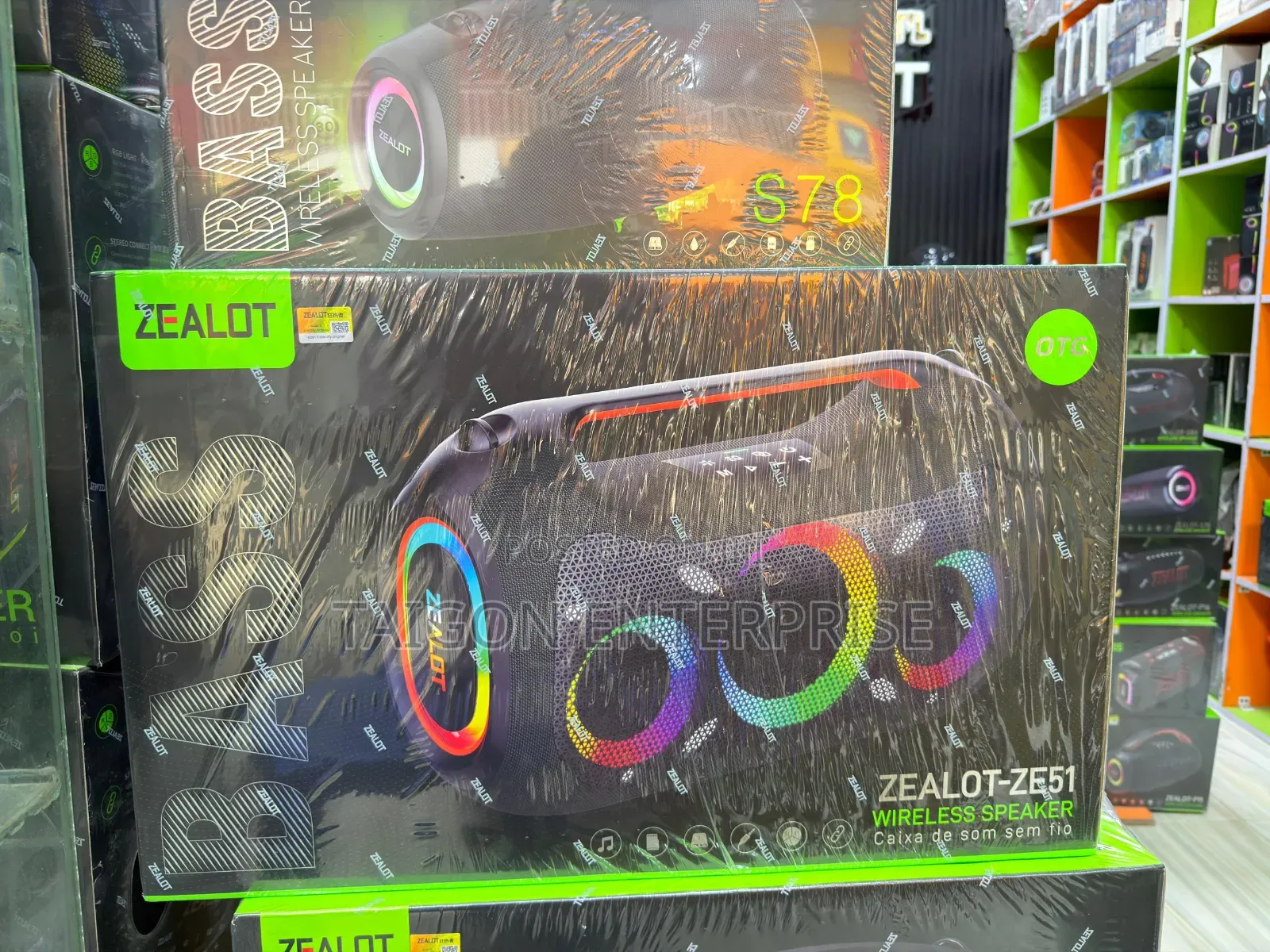Zealot ZE51 Super Bass Wireless(300W) Bluetooth Speaker