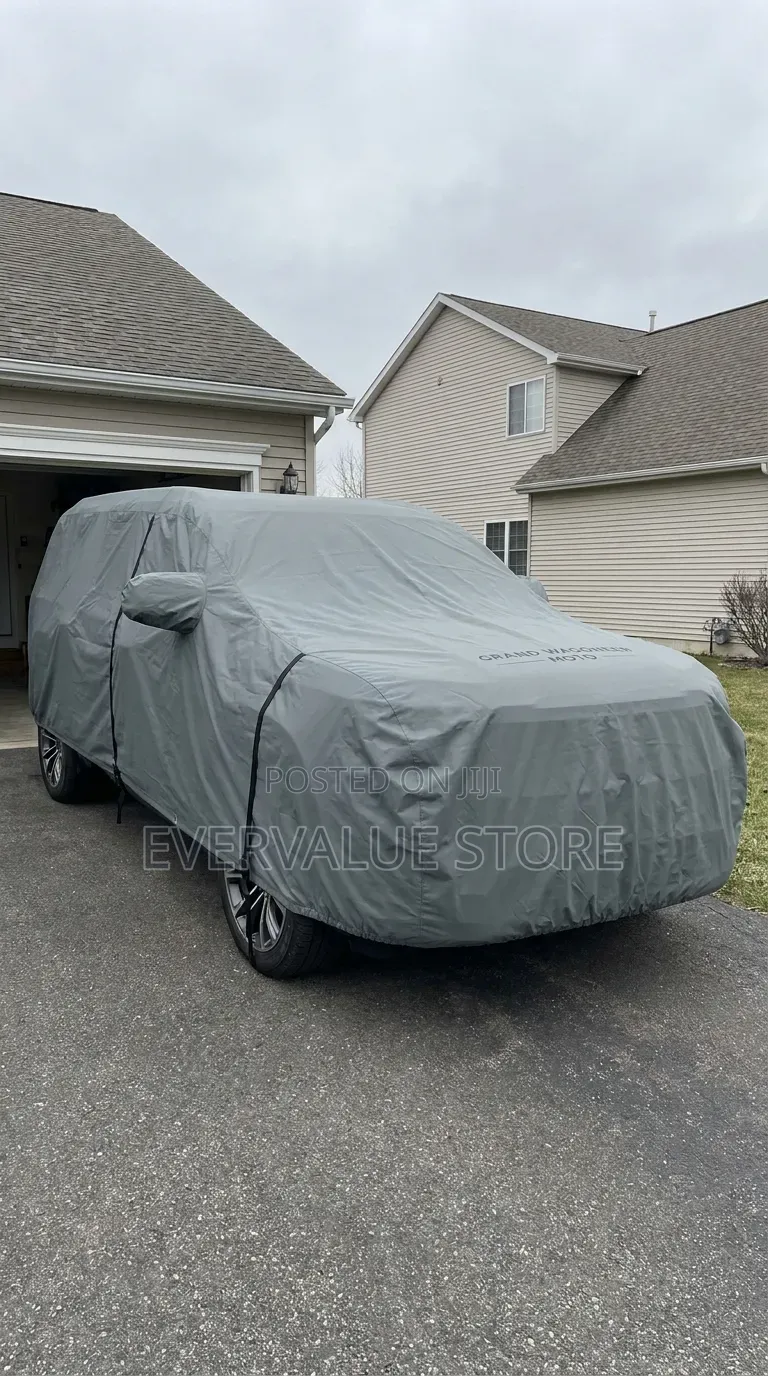 100% Foreign Waterproof Double Layer Full Car Body Cover