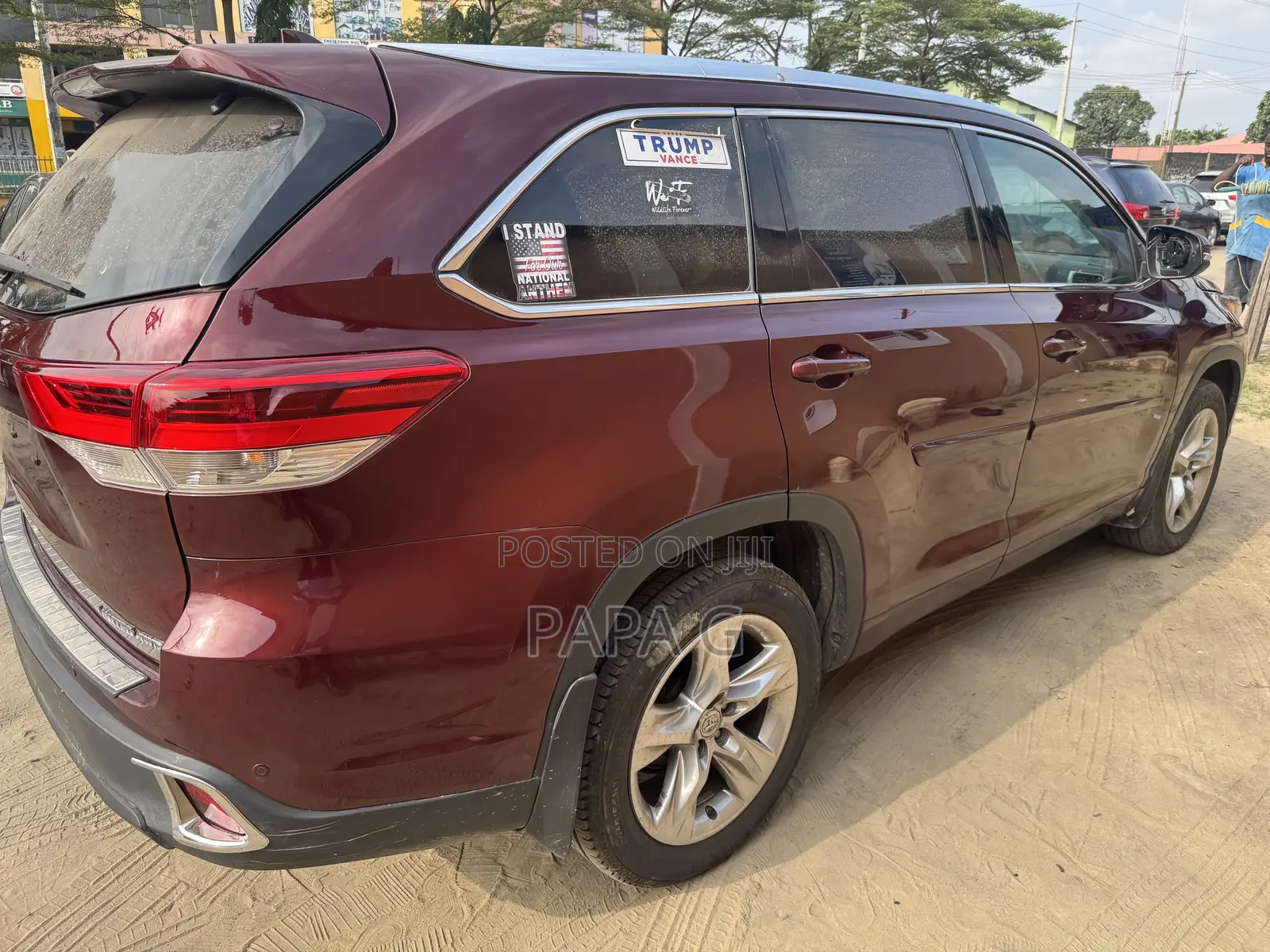 Toyota Highlander Limited 4dr SUV AWD (3.5L 6cyl 6A) 2015 Burgundy