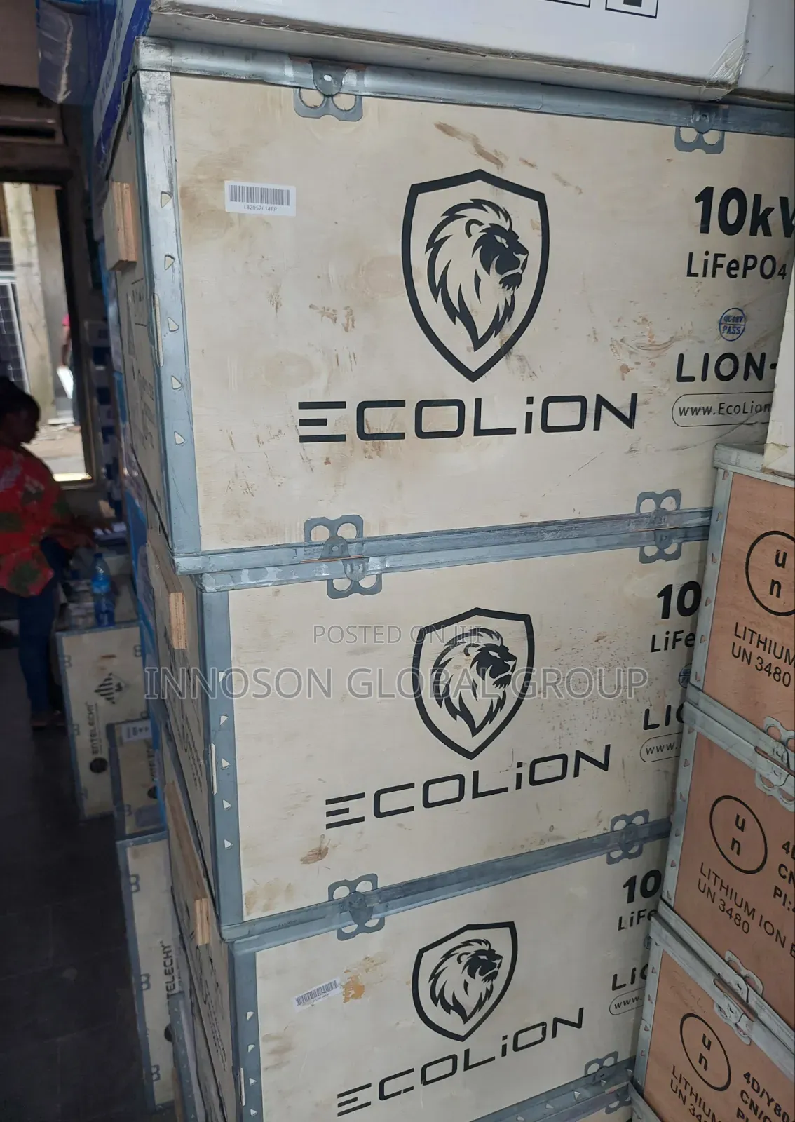 16kwh 48v Ecolion Lithium Ion Battery