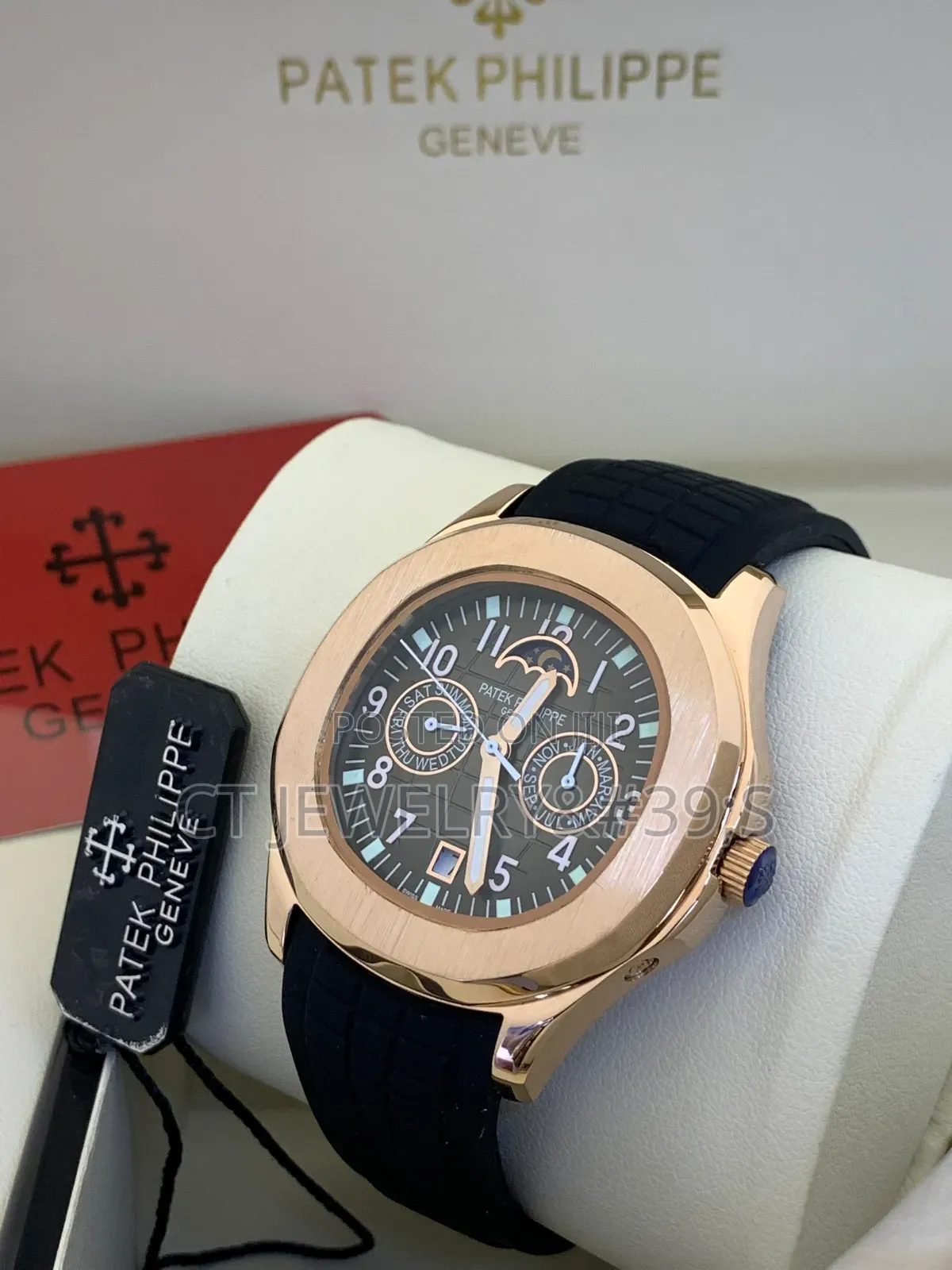 Luxury Patek Philippe Aquanaut Luce Annual Calendar