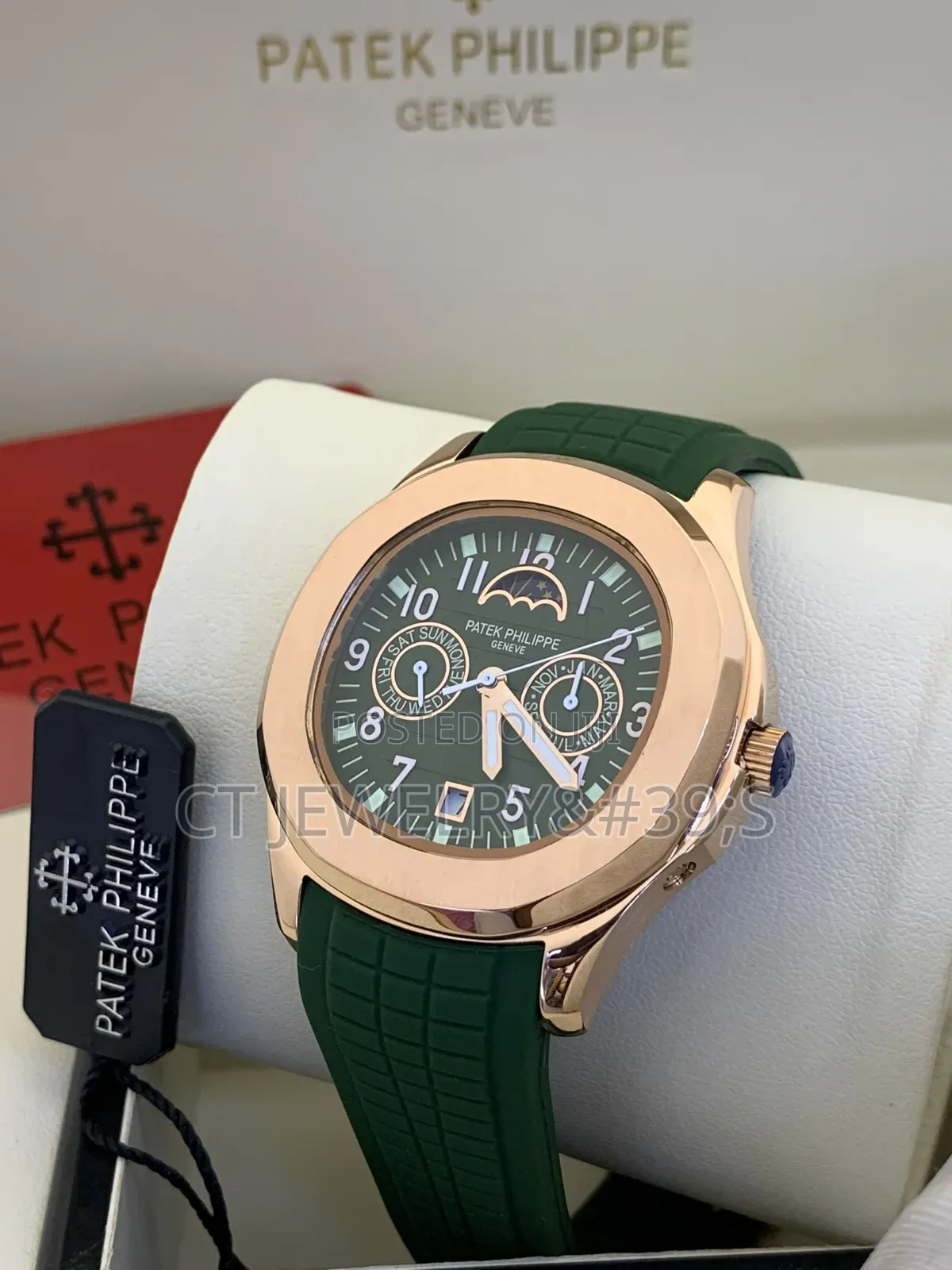 Luxury Patek Philippe Aquanaut Luce Annual Calendar